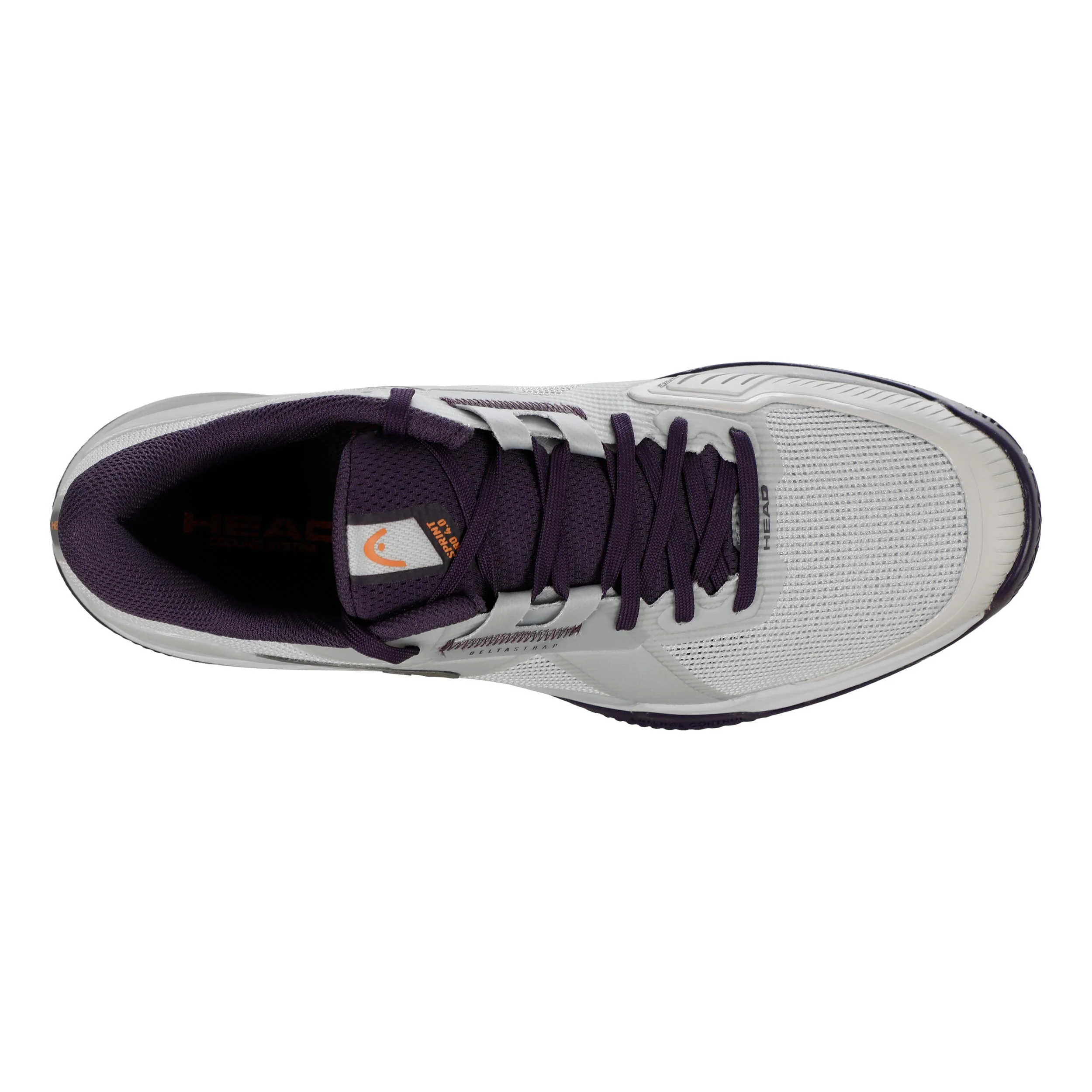 Sprint Pro 4.0 Sandplatzschuh Herren-hellgrau, lila - Image 3