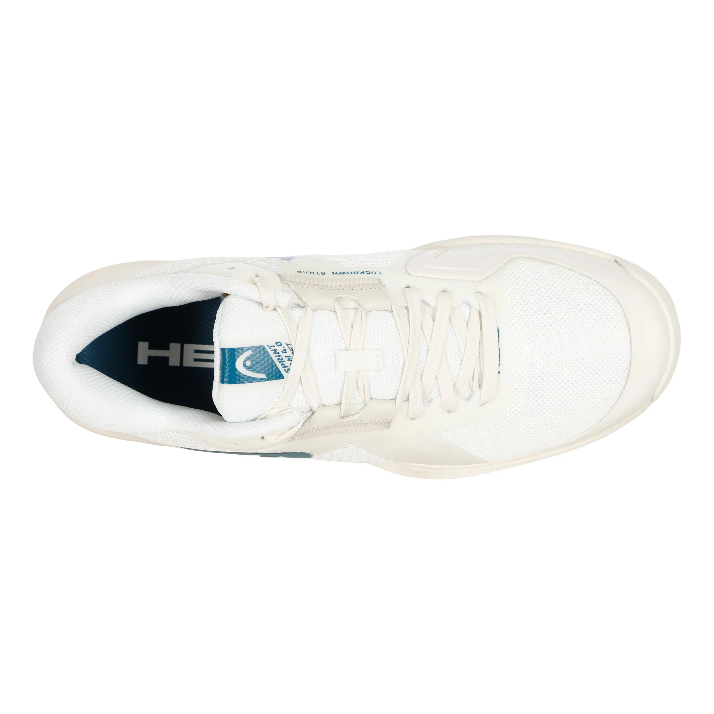 Sprint Team 4.0 Teppichschuh Damen-Weiß,Türkis - Image 3