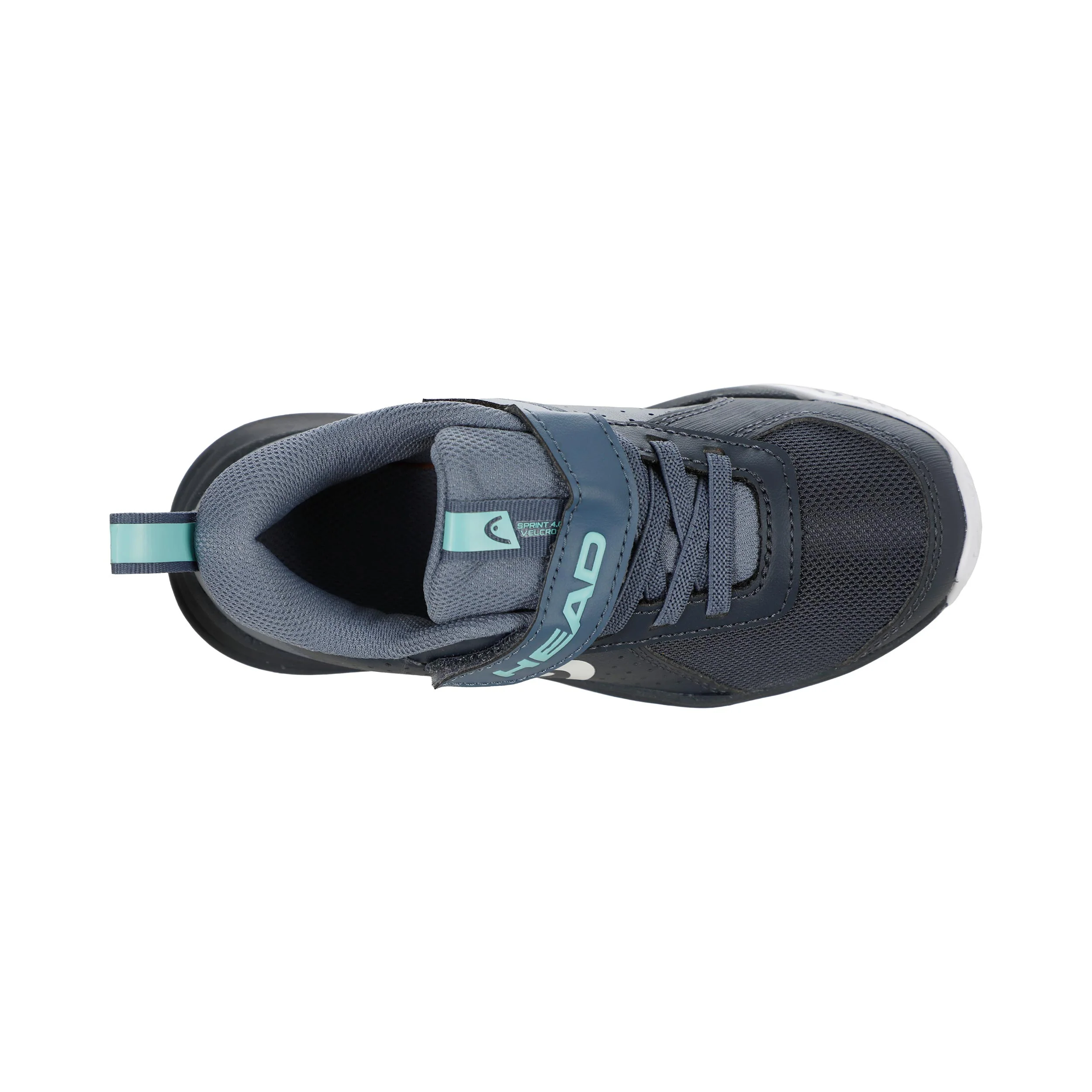 Sprint Velcro 4.0 Allcourtschuh Kinder-dunkelblau, türkis - Image 3