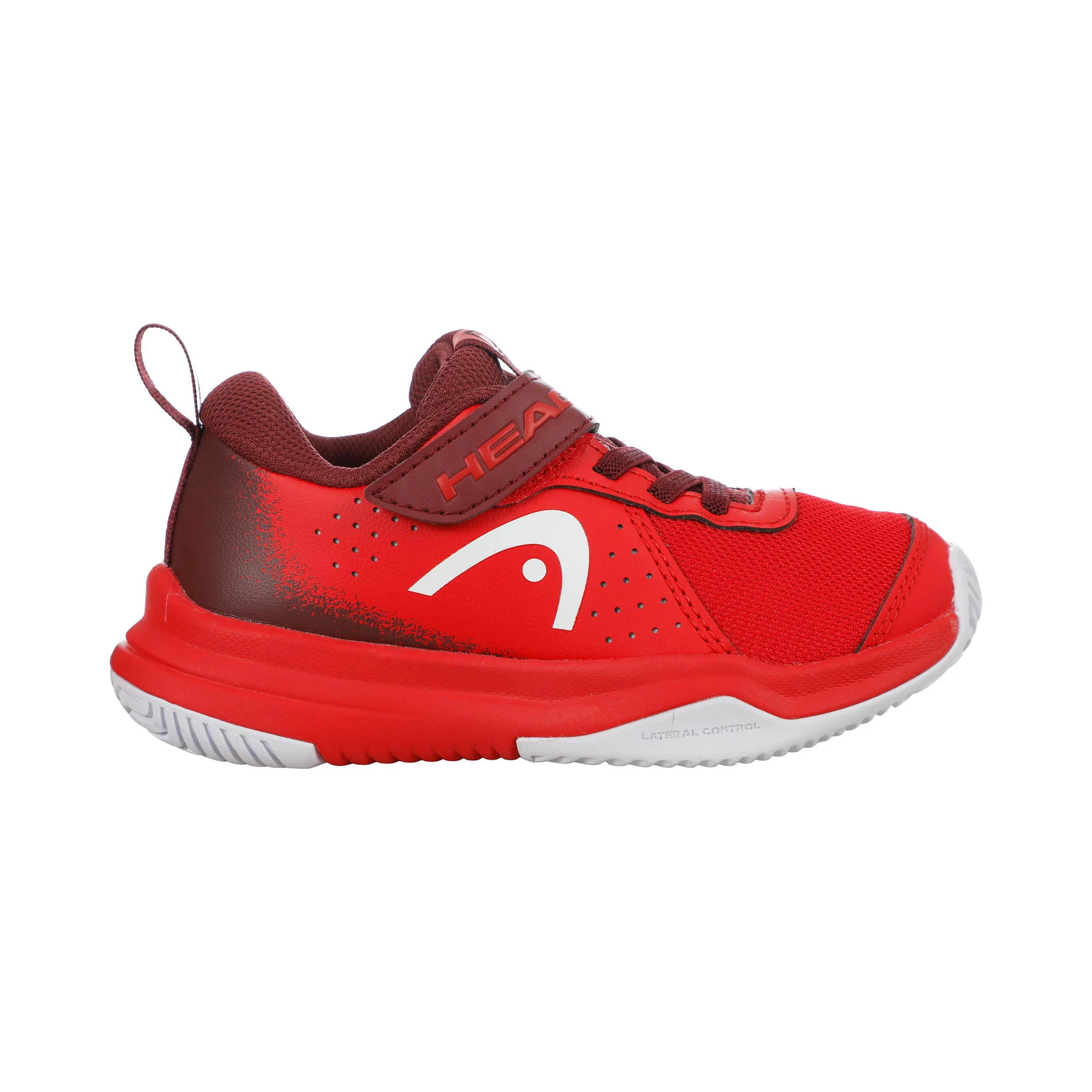 Sprint Velcro 4.0 Allcourtschuh Kinder-rot, dunkelrot