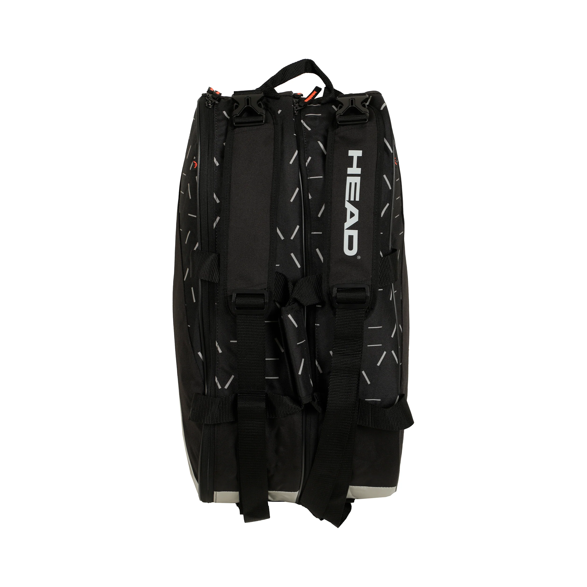 Team Padel Bag L Padelschlägertasche-Schwarz,Silber - Image 2