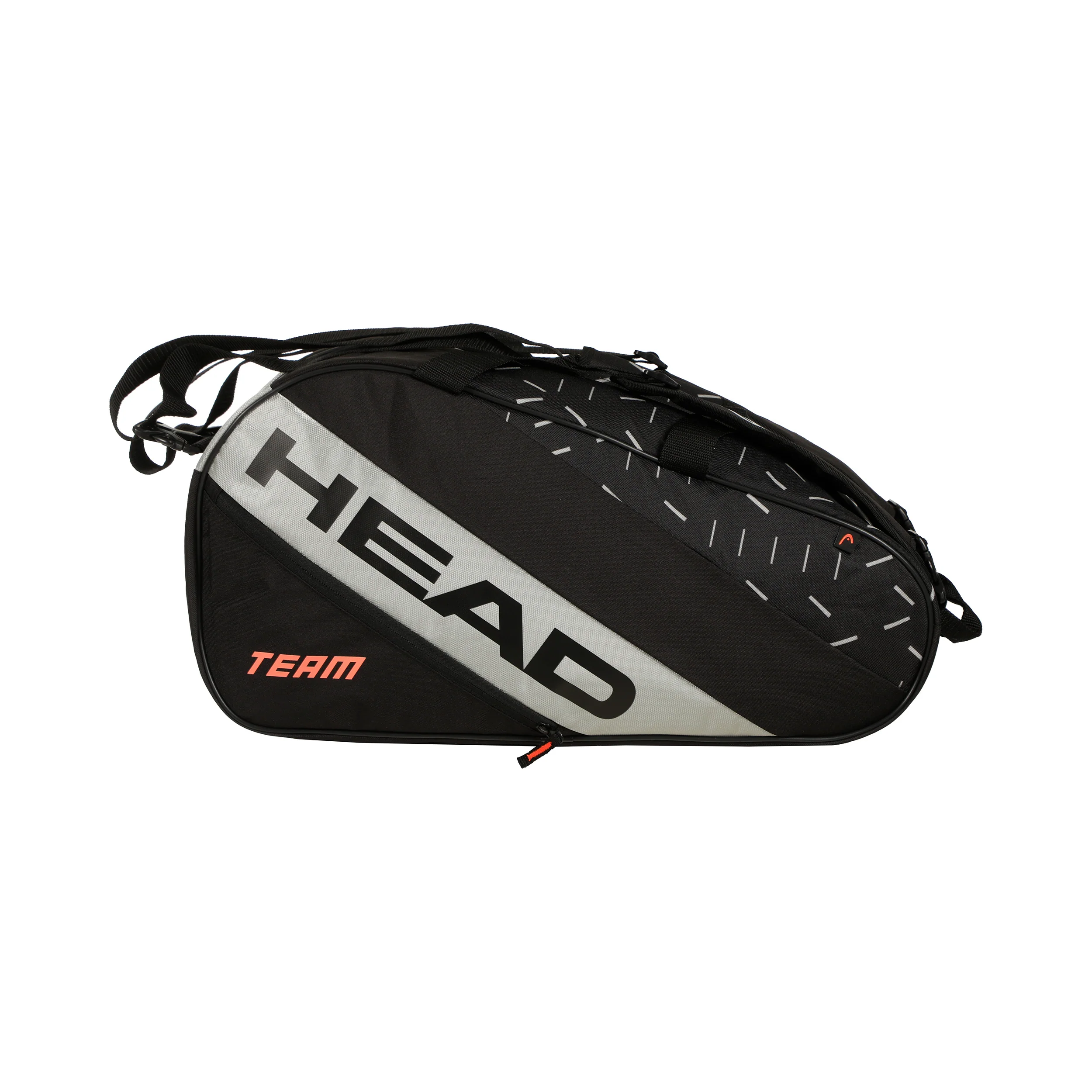 Team Padel Bag L Padelschlägertasche-Schwarz,Silber - Image 3