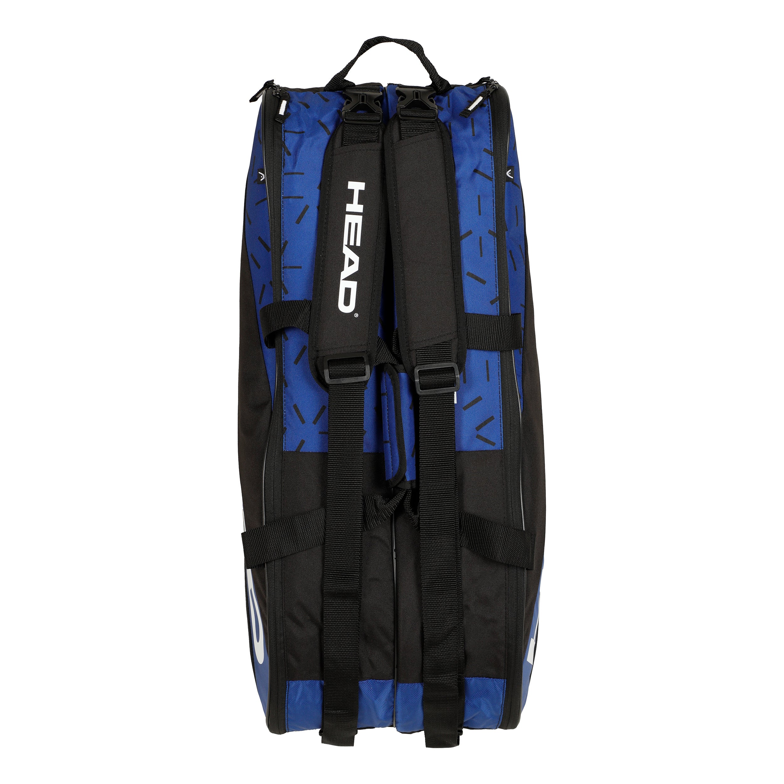 Team Racquet Bag L Schlägertasche-Schwarz,Blau - Image 2