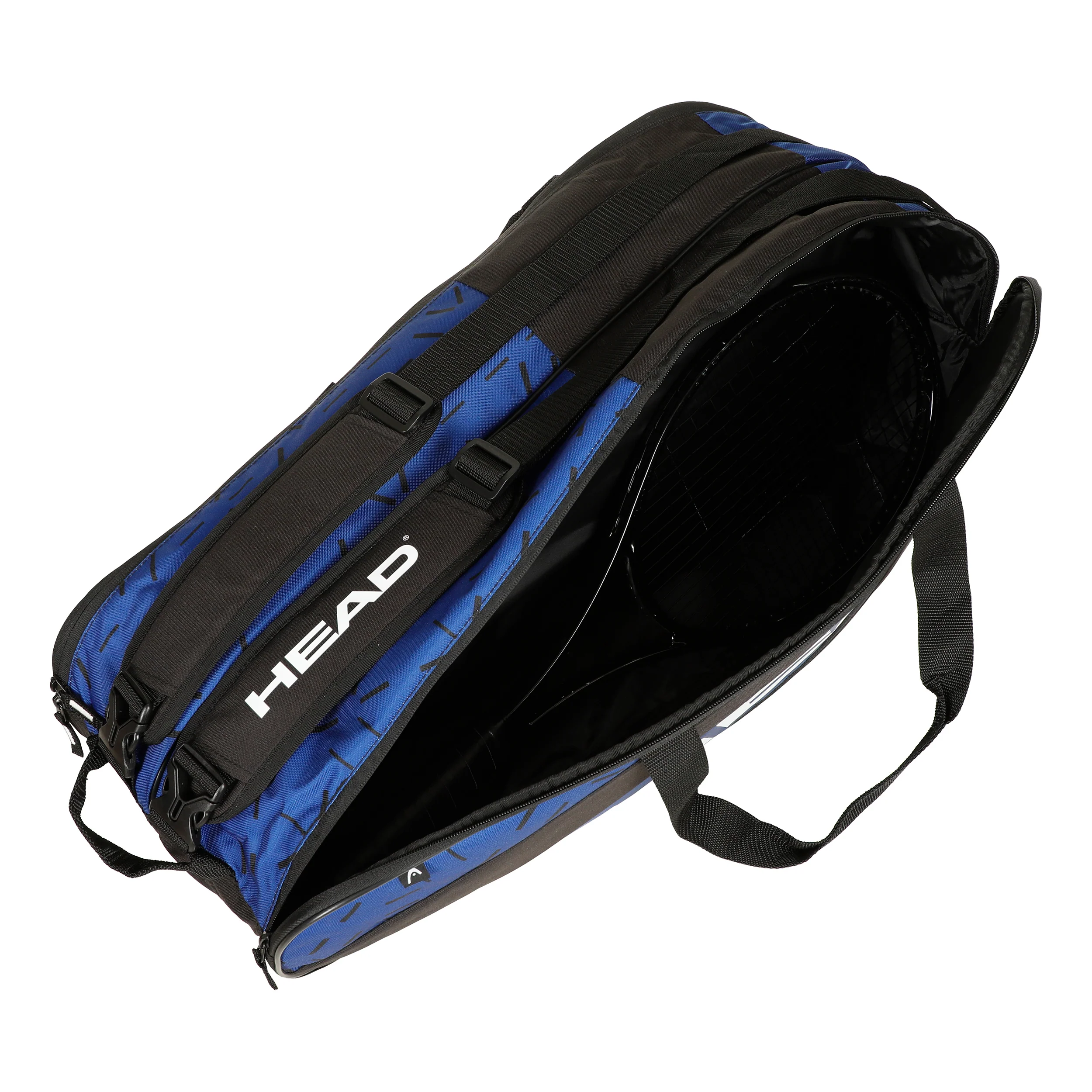 Team Racquet Bag L Schlägertasche-Schwarz,Blau - Image 5
