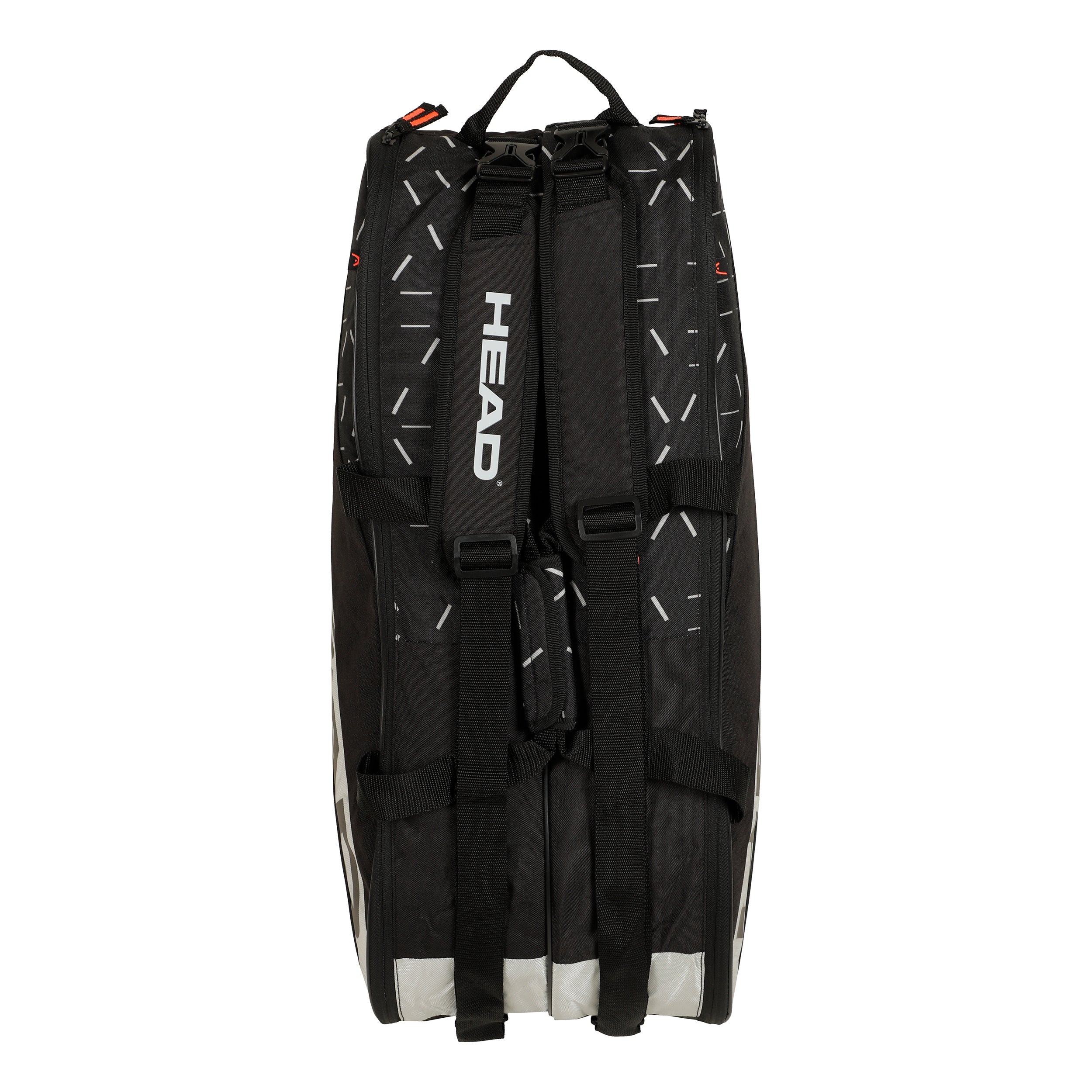 Team Racquet Bag L Schlägertasche-Schwarz,Grau - Image 2