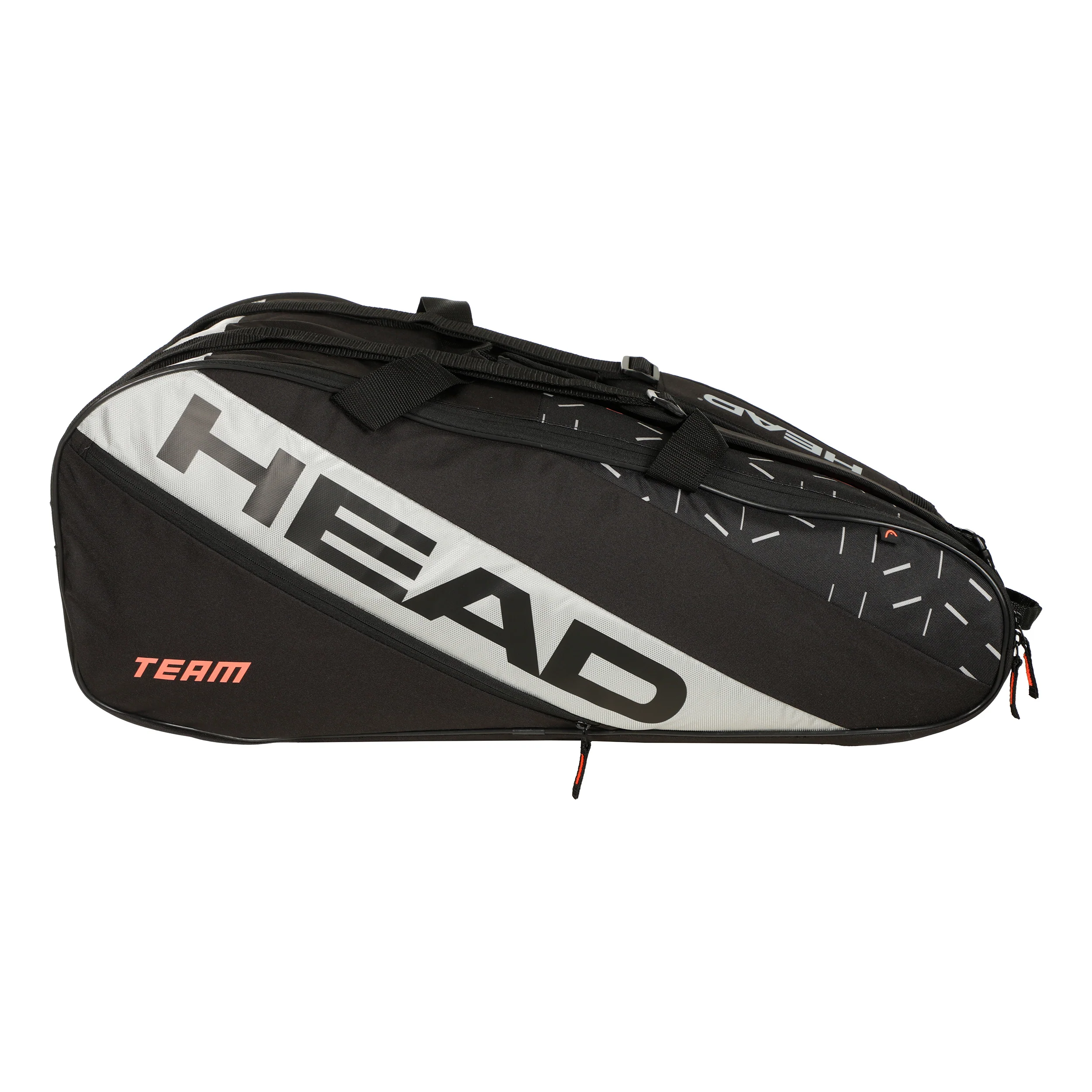 Team Racquet Bag L Schlägertasche-Schwarz,Grau - Image 3