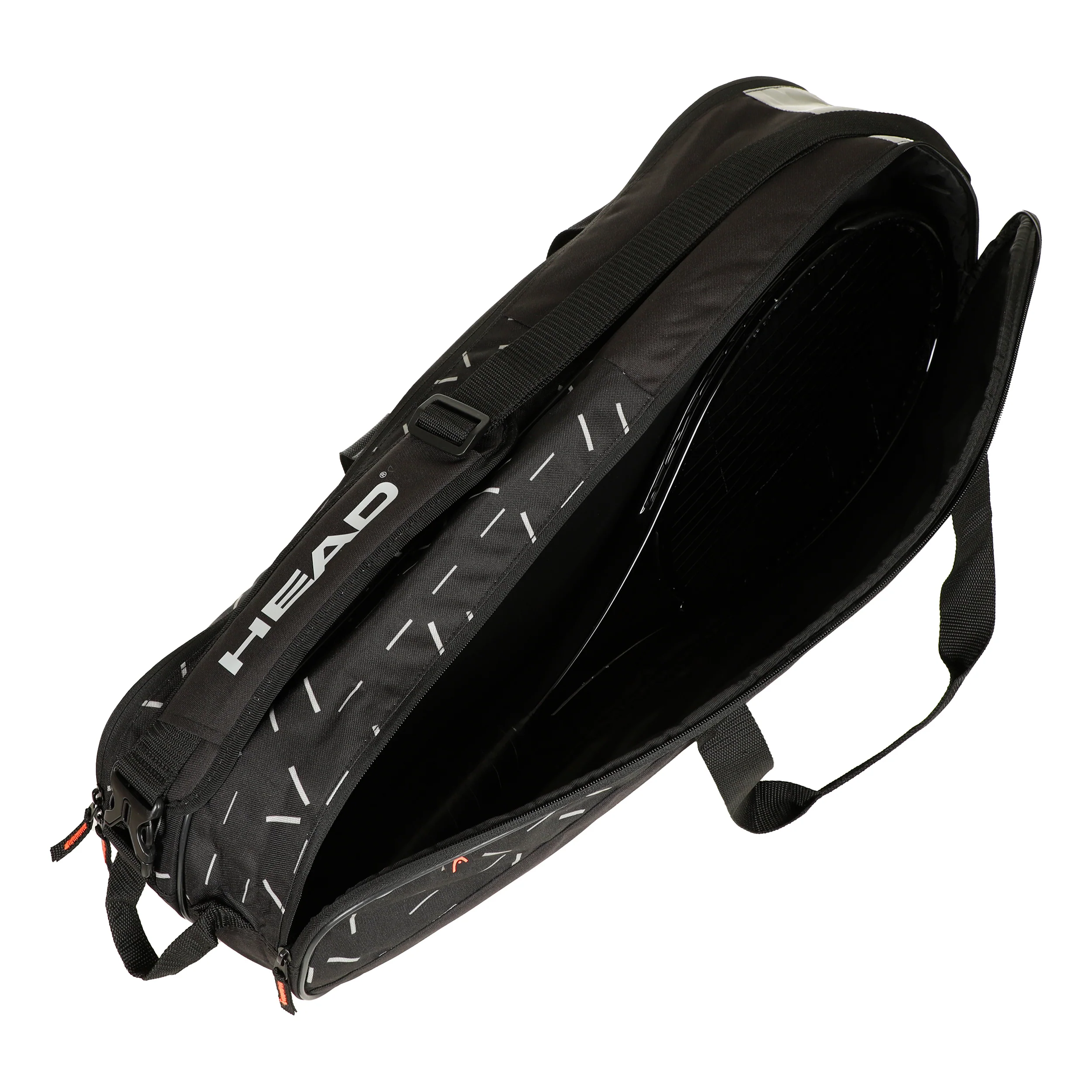 Team Racquet Bag M Schlägertasche 6er-Grün,Schwarz - Image 5