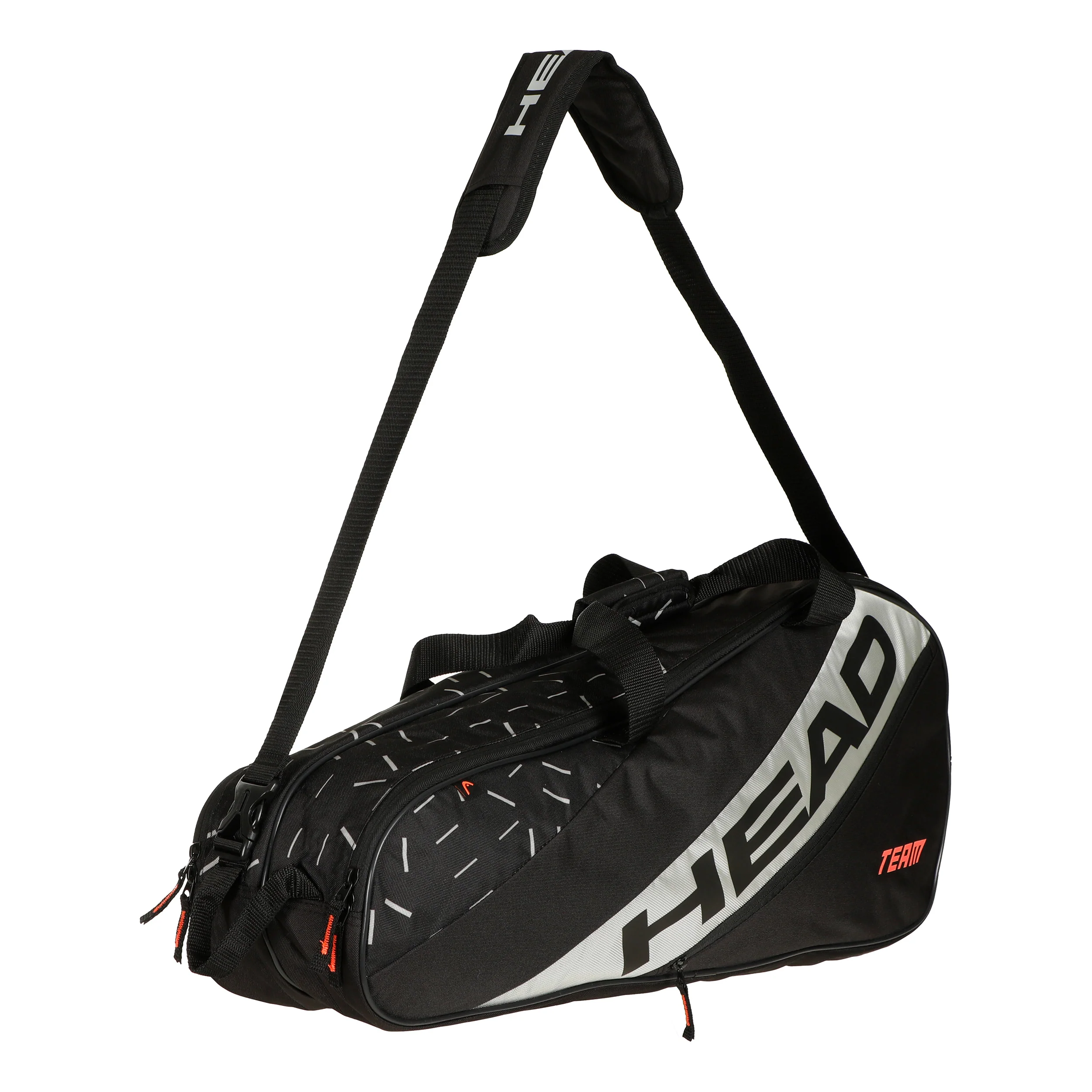 Team Racquet Bag M Schlägertasche 6er-Grün,Schwarz - Image 7