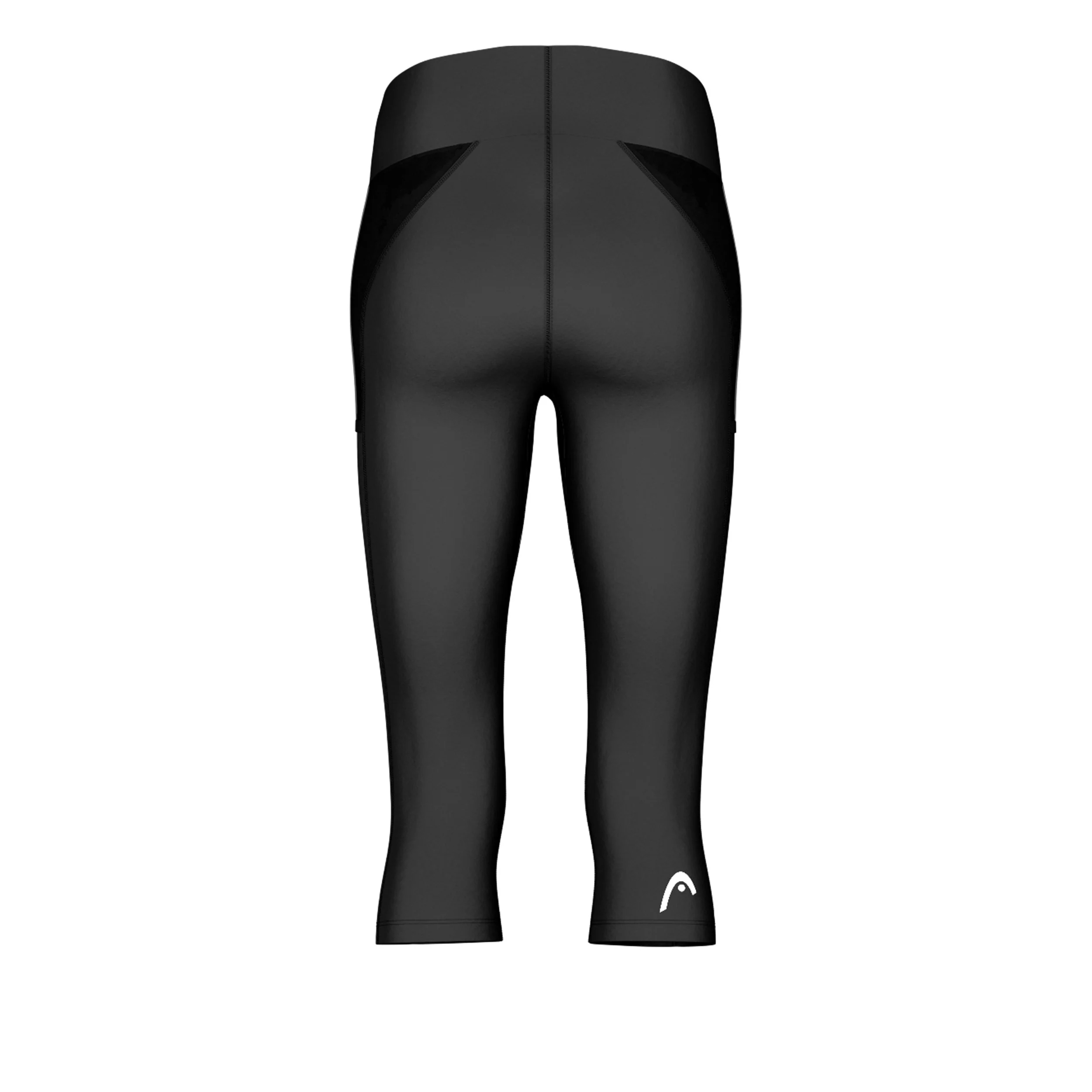 Tech 3/4 Tight Damen-Schwarz - Image 2