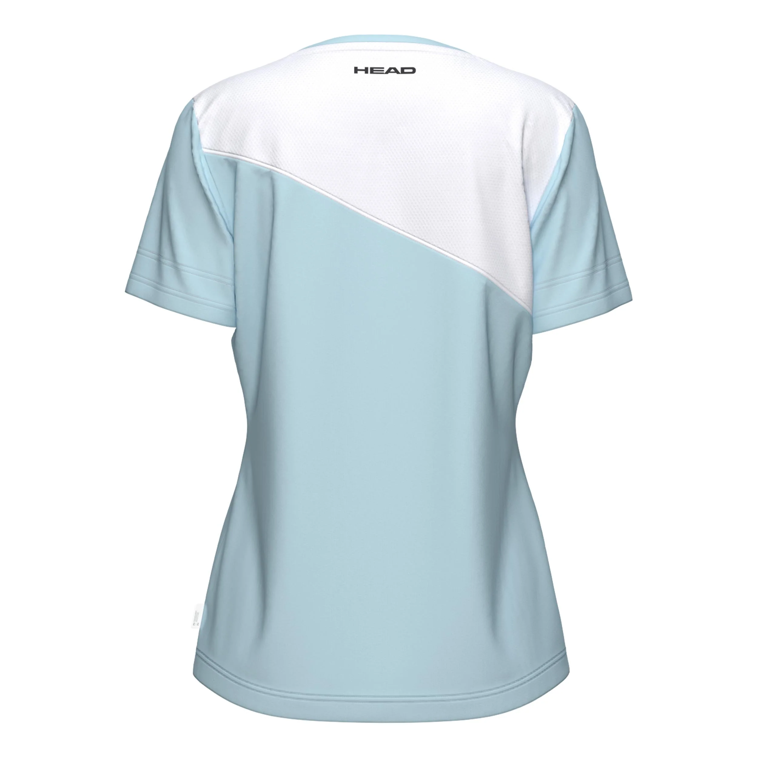 Tie-Break T-Shirt Damen - hellblau, weiß - Image 2
