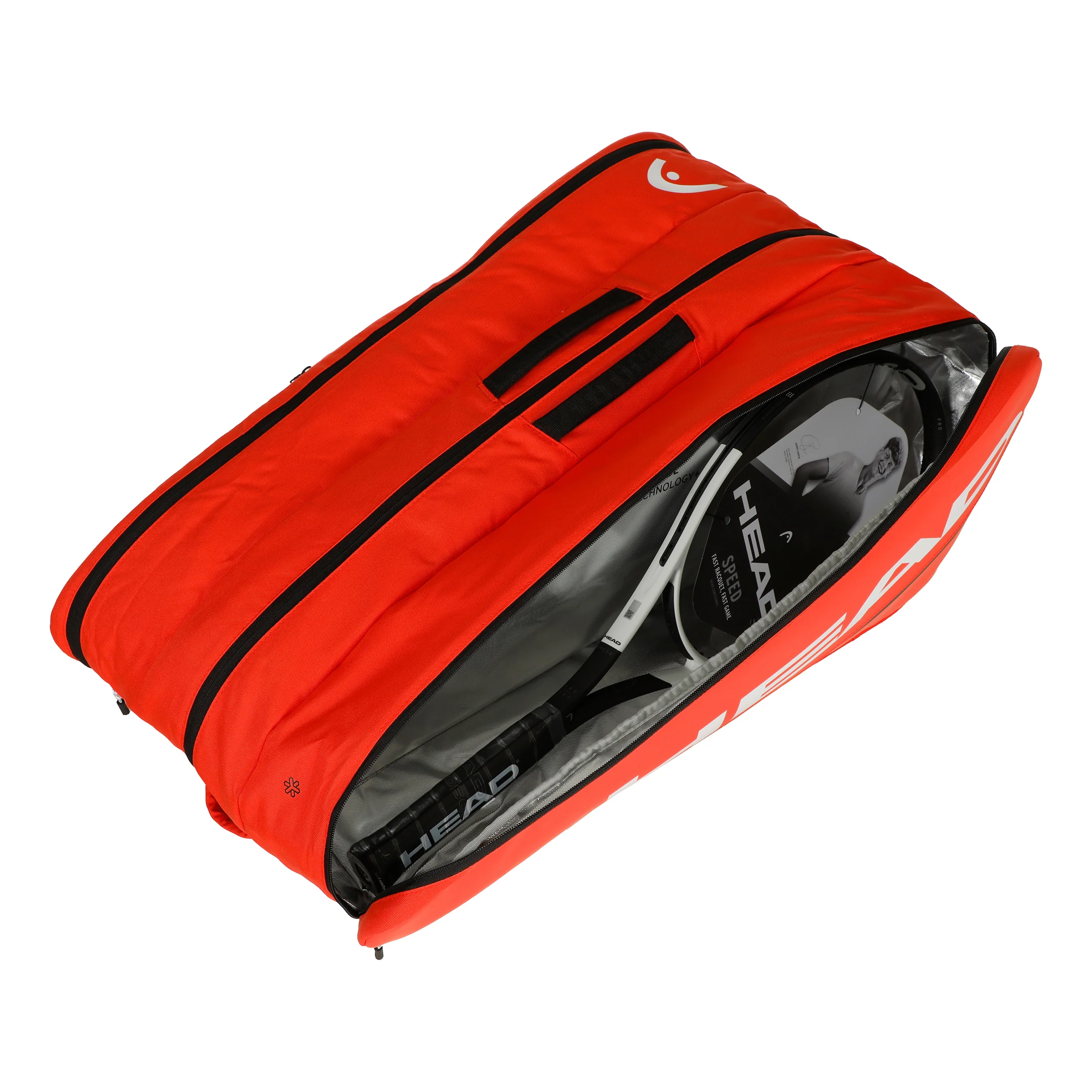 Tour Racquet Bag XL SchlÀgertasche-Orange - Image 5