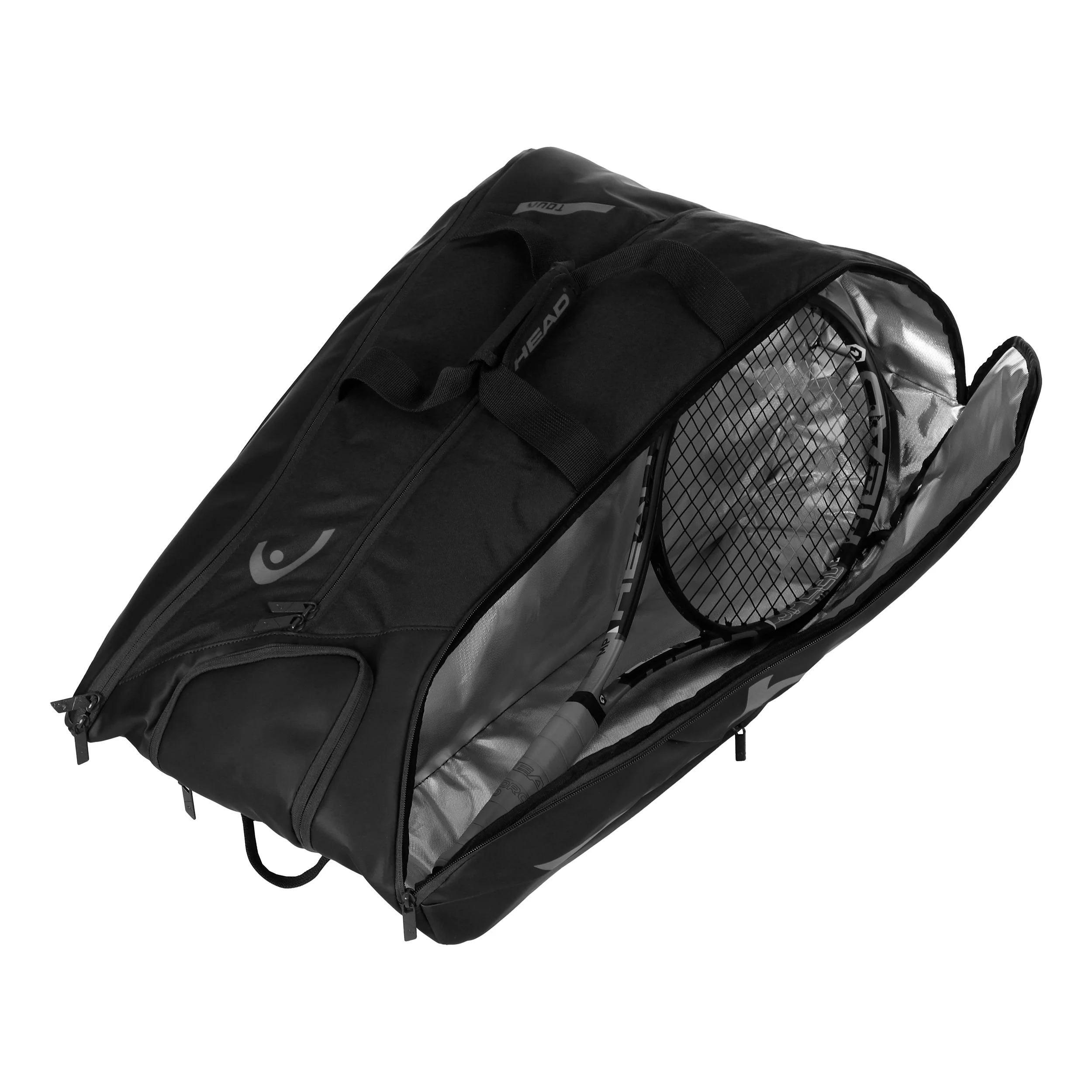 Tour Team XL Schlägertasche-Schwarz - Image 4