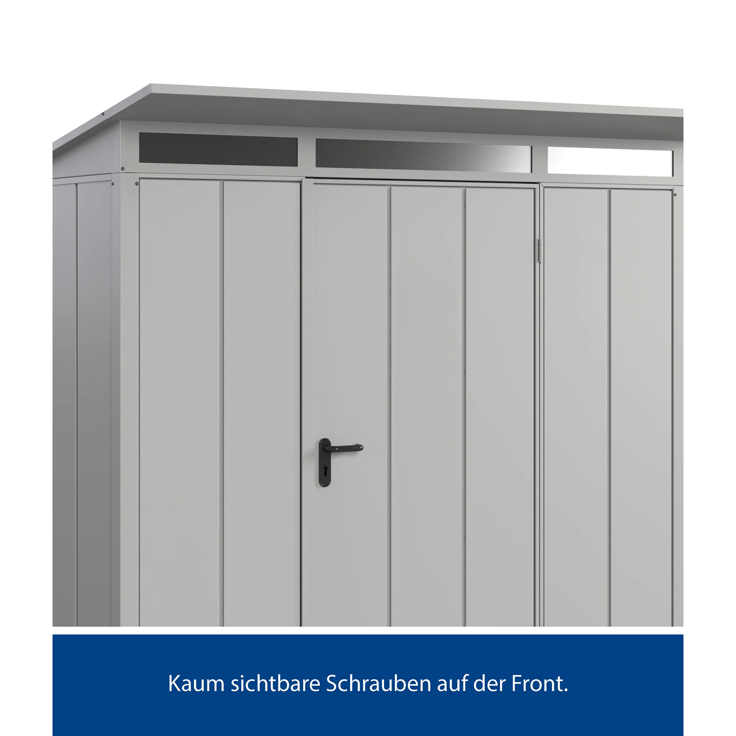 Set Berry Modern-P,Typ1 Gerätehaus-Weißaluminium - Image 9