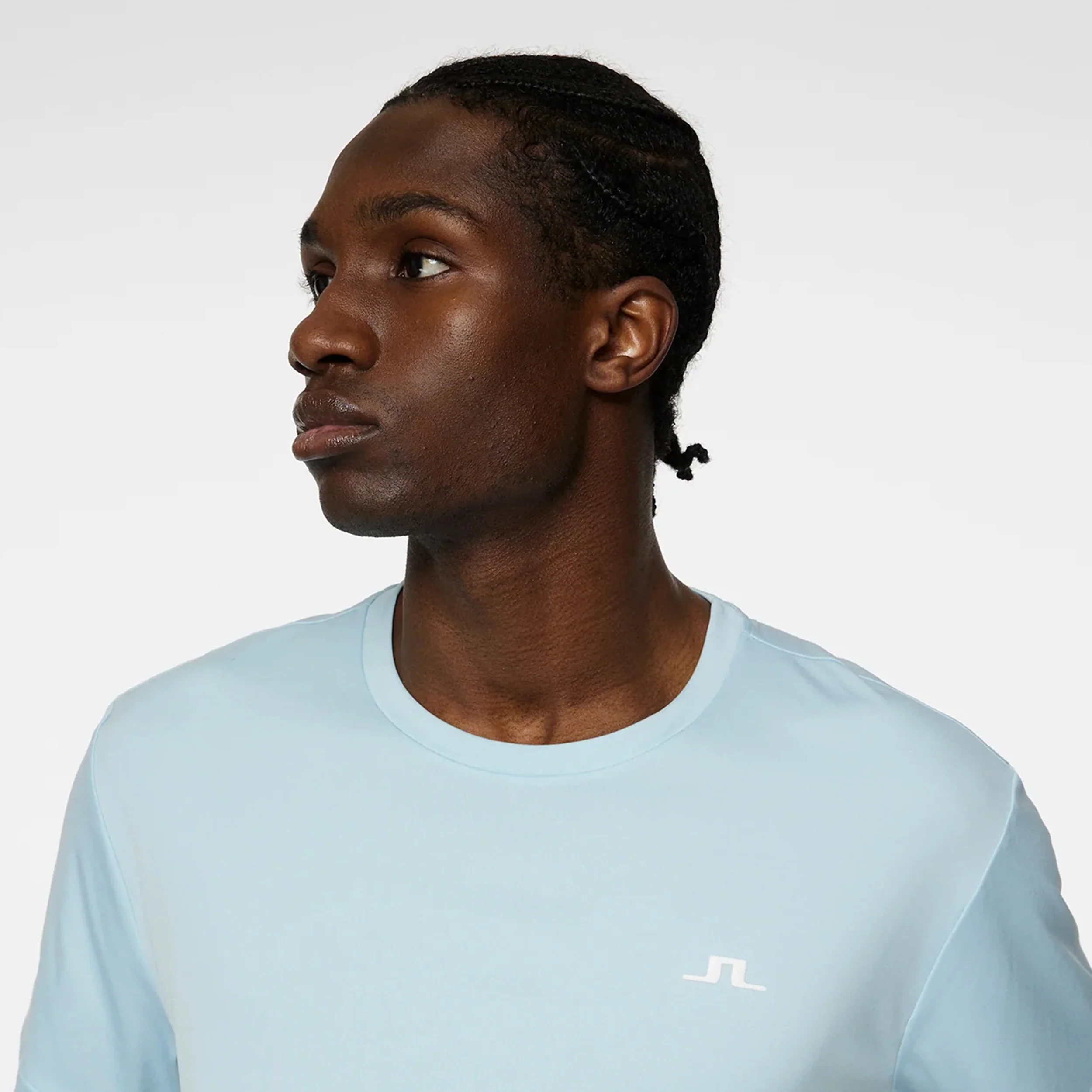 Ade T-Shirt Herren-Hellblau - Image 3
