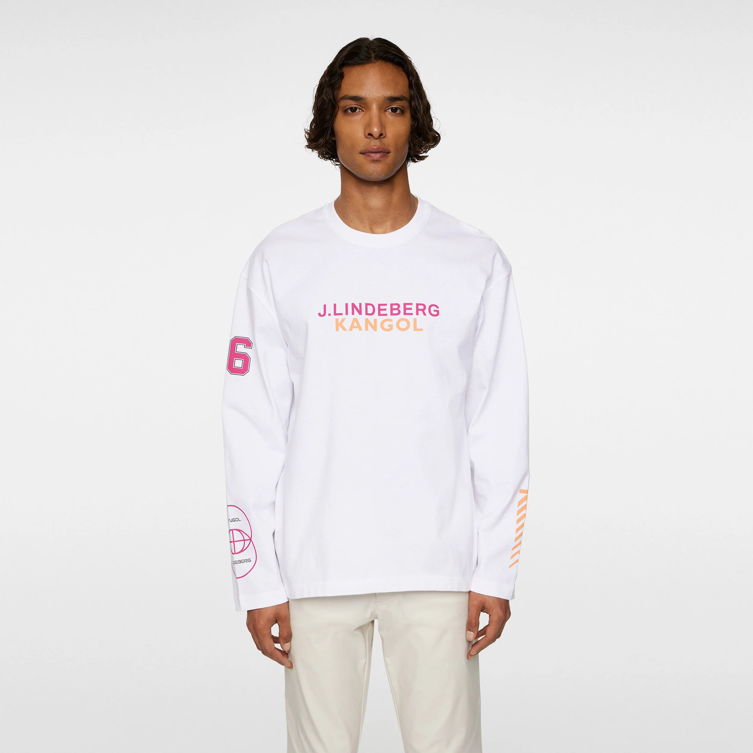 Kangol Davie Longsleeve Herren-Weiß