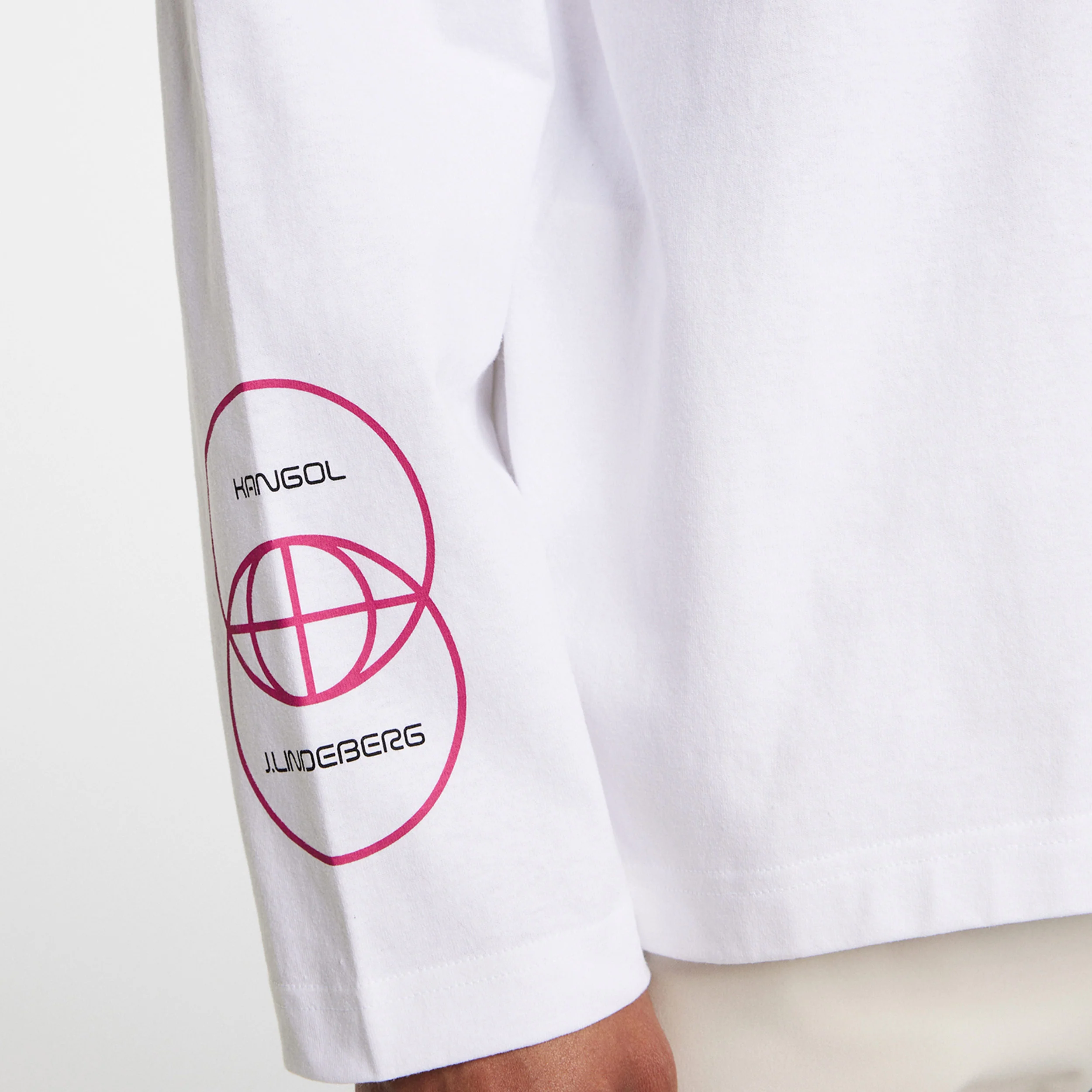 Kangol Davie Longsleeve Herren-Weiß - Image 4