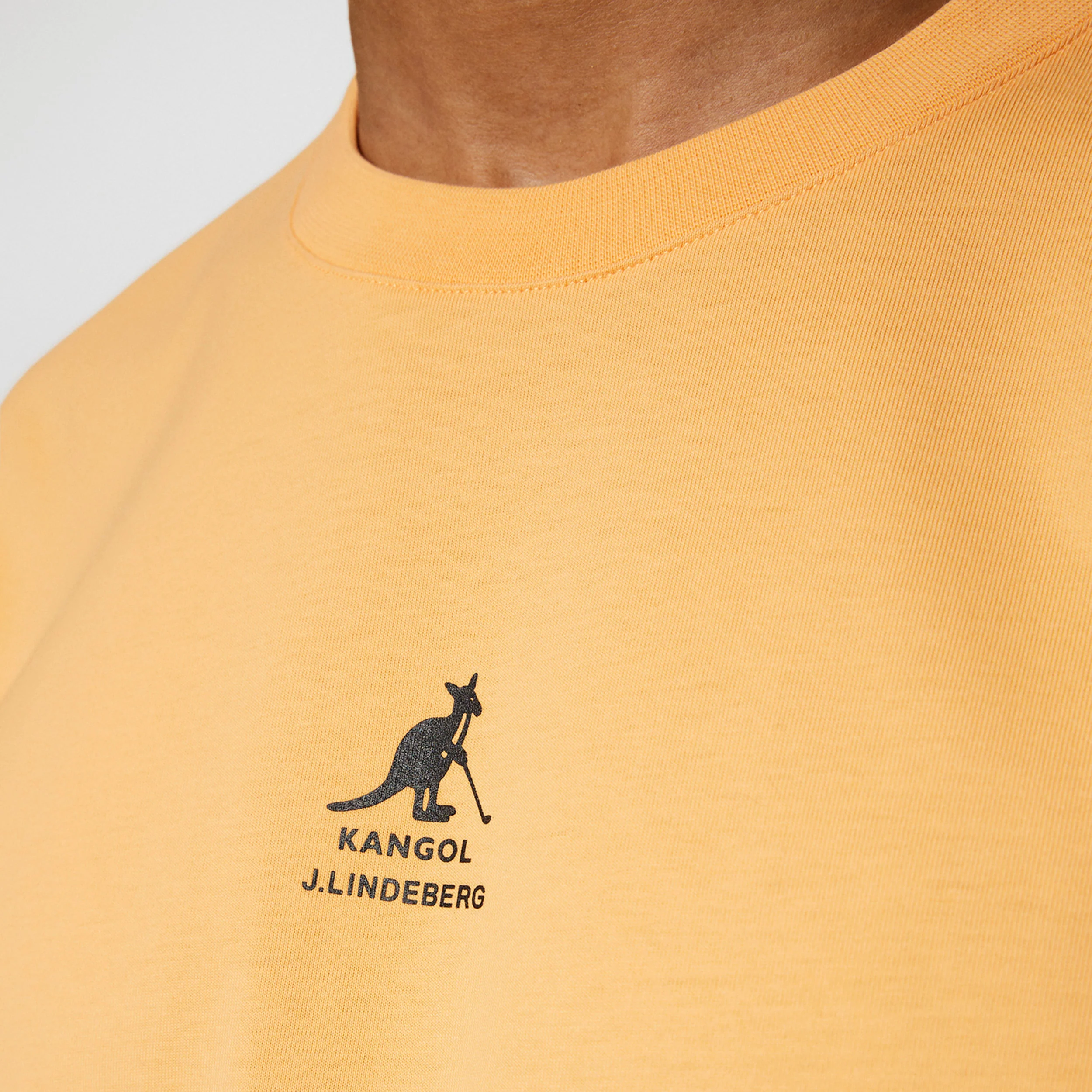 Kangol Davie T-Shirt Herren-Orange - Image 4