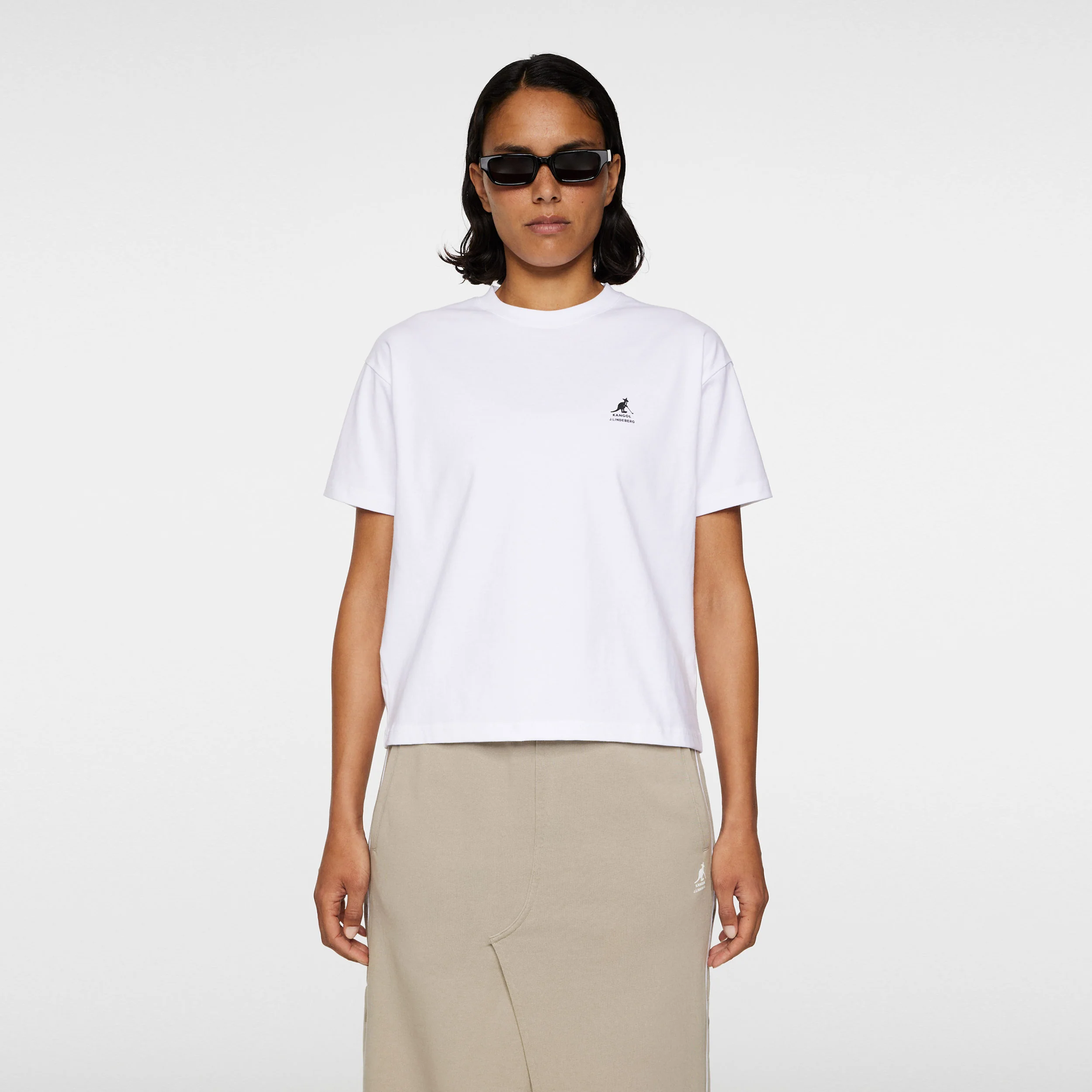 Kangol Lina T-Shirt Damen-Weiß