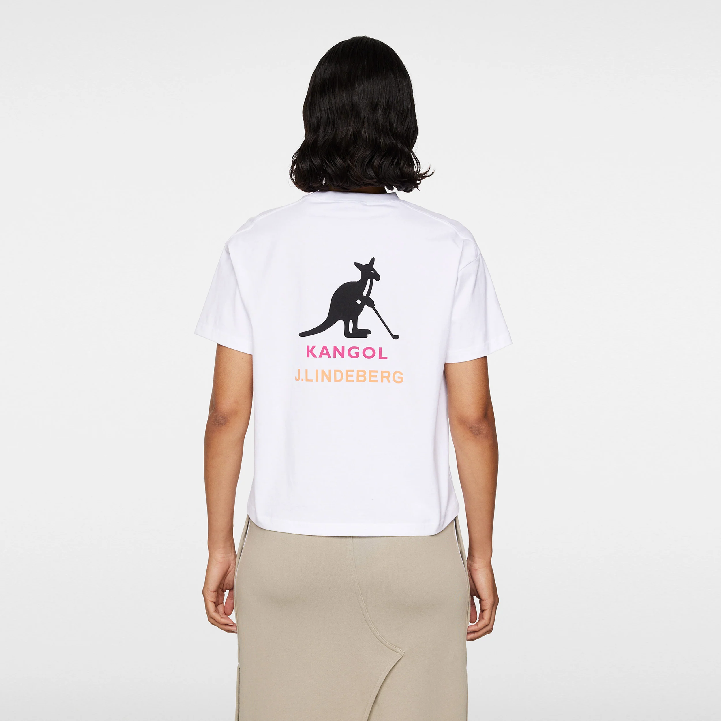 Kangol Lina T-Shirt Damen-Weiß - Image 2