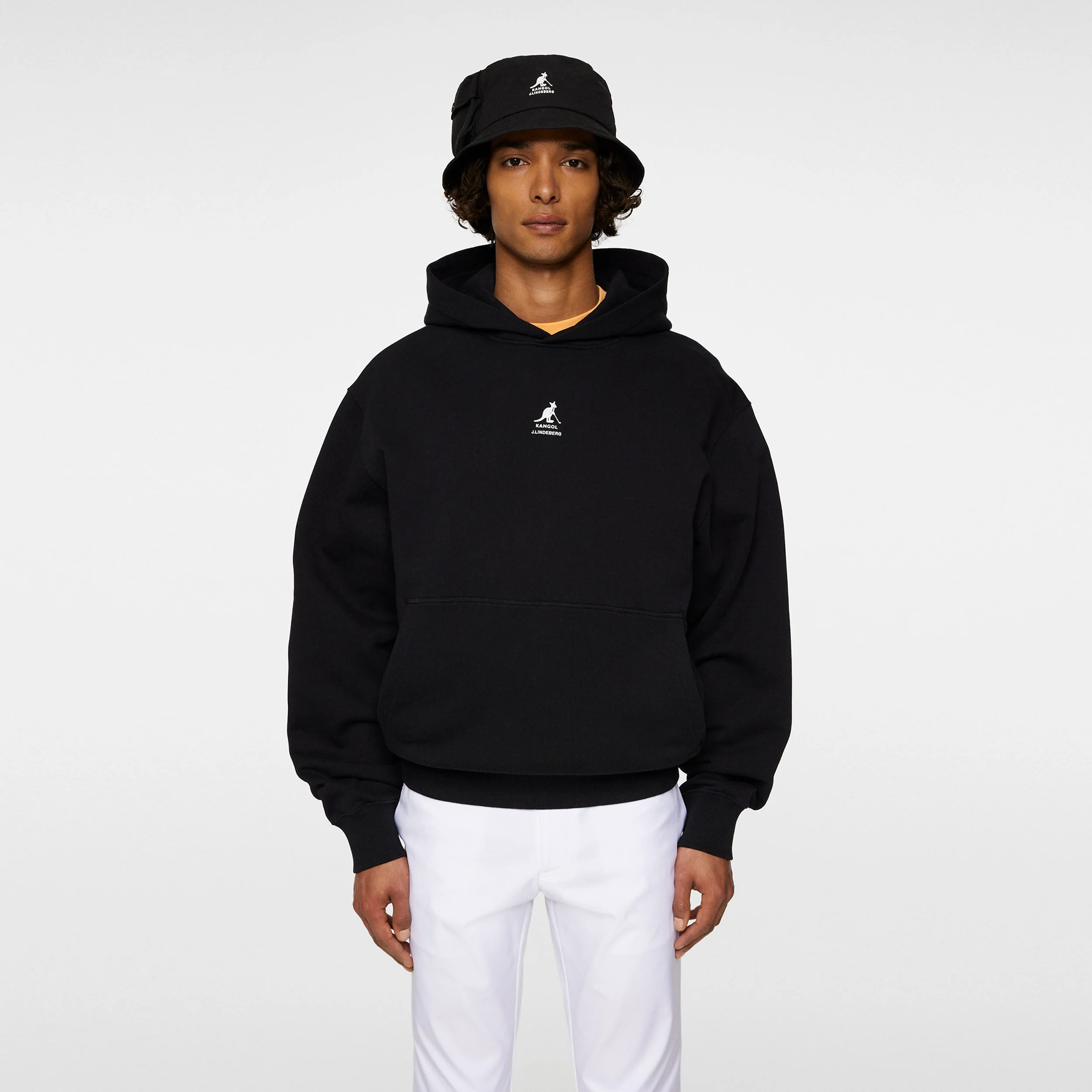 Kangol Roberto Hoody Herren-Schwarz