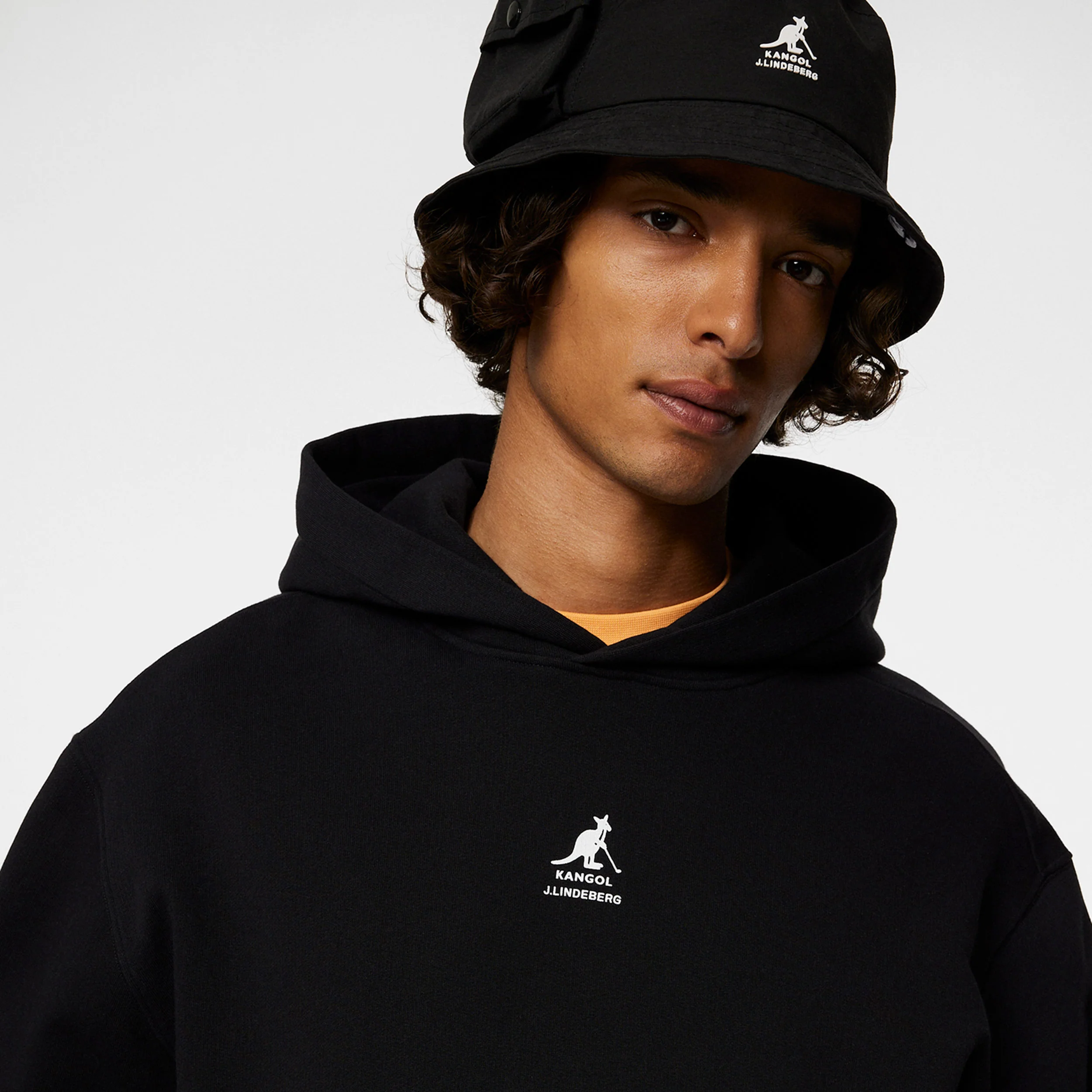 Kangol Roberto Hoody Herren-Schwarz - Image 3