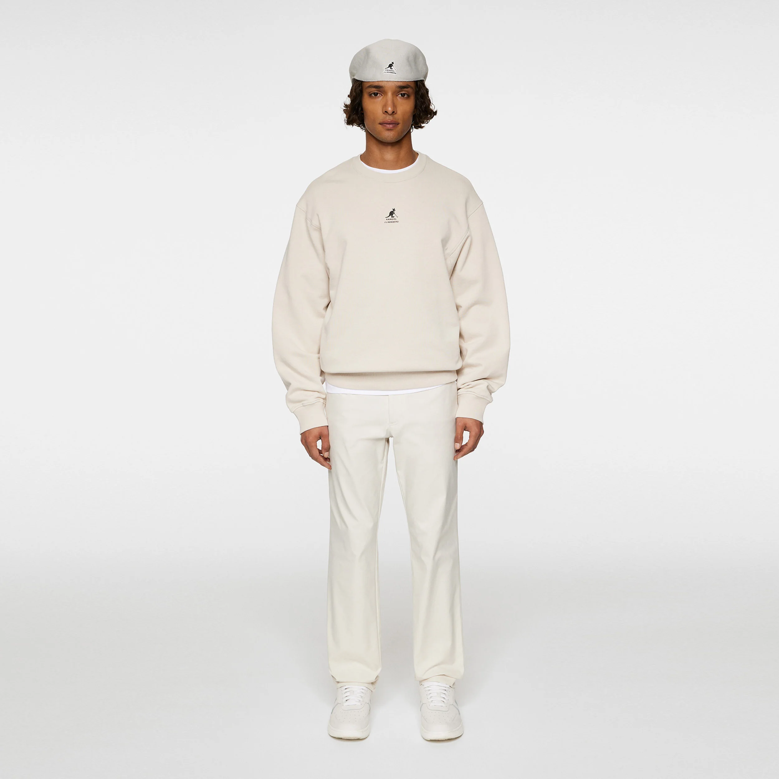 Kangol Roberto Sweatshirt Herren-Creme - Image 5