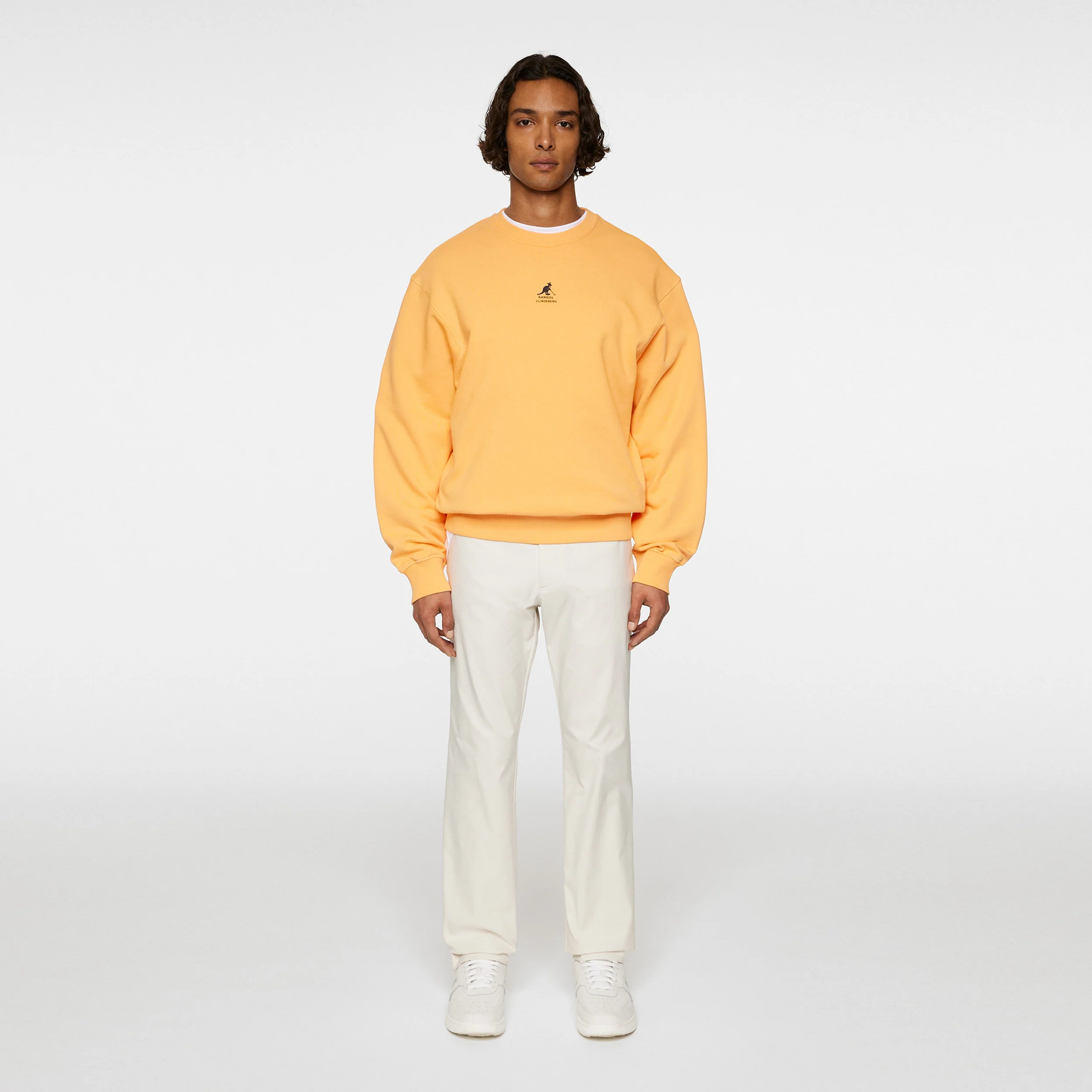 Kangol Roberto Sweatshirt Herren-Orange - Image 5