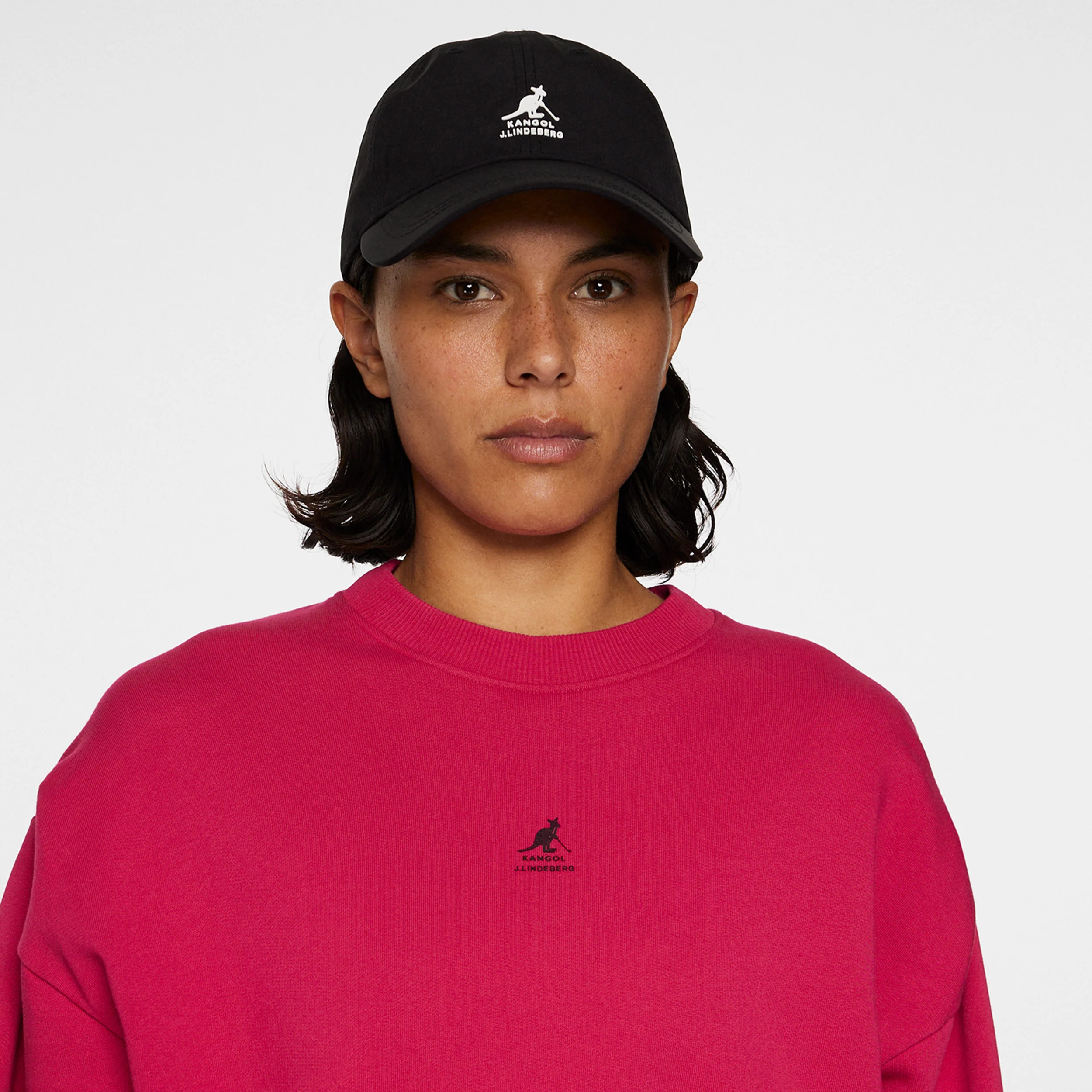 Kangol Sandie Sweatshirt Damen-Pink - Image 3