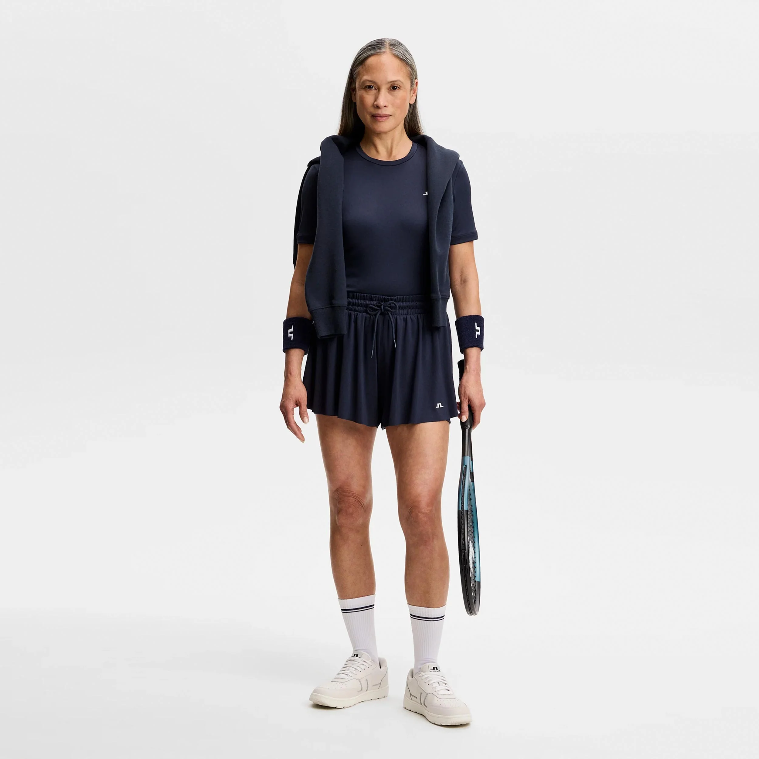Paulina Shorts Damen-dunkelblau - Image 3
