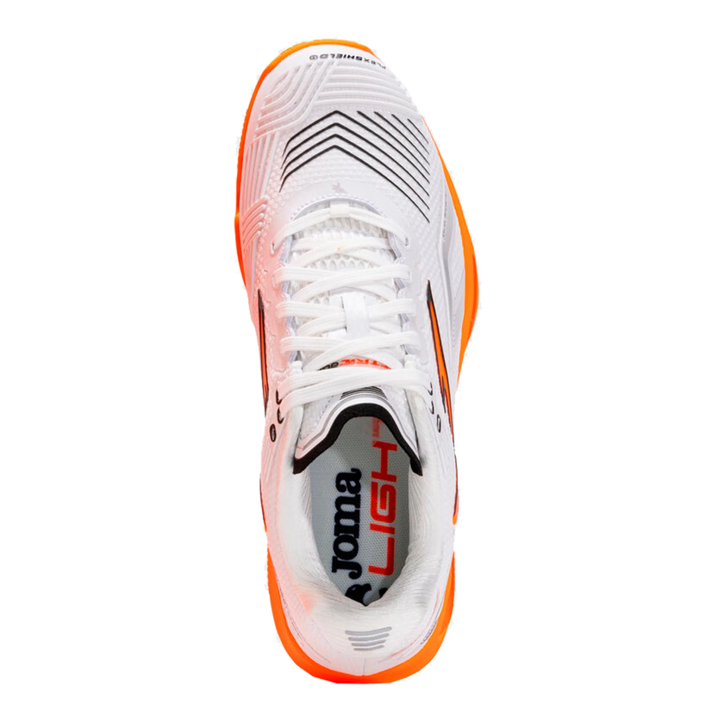 Electric Hartplatzschuh Herren - weiß, orange - Image 3