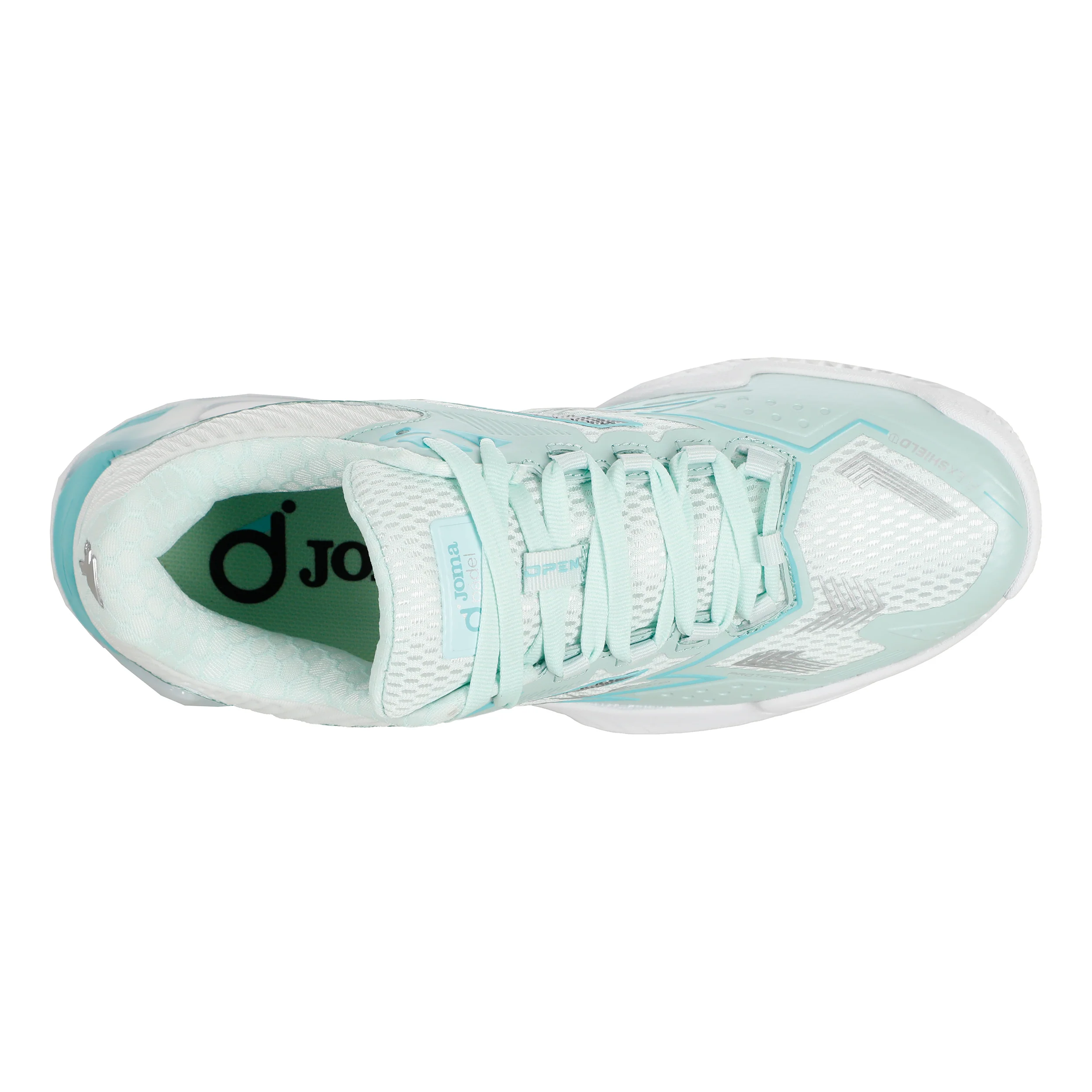 Open Padelschuh Damen-Grün,Weiß - Image 3