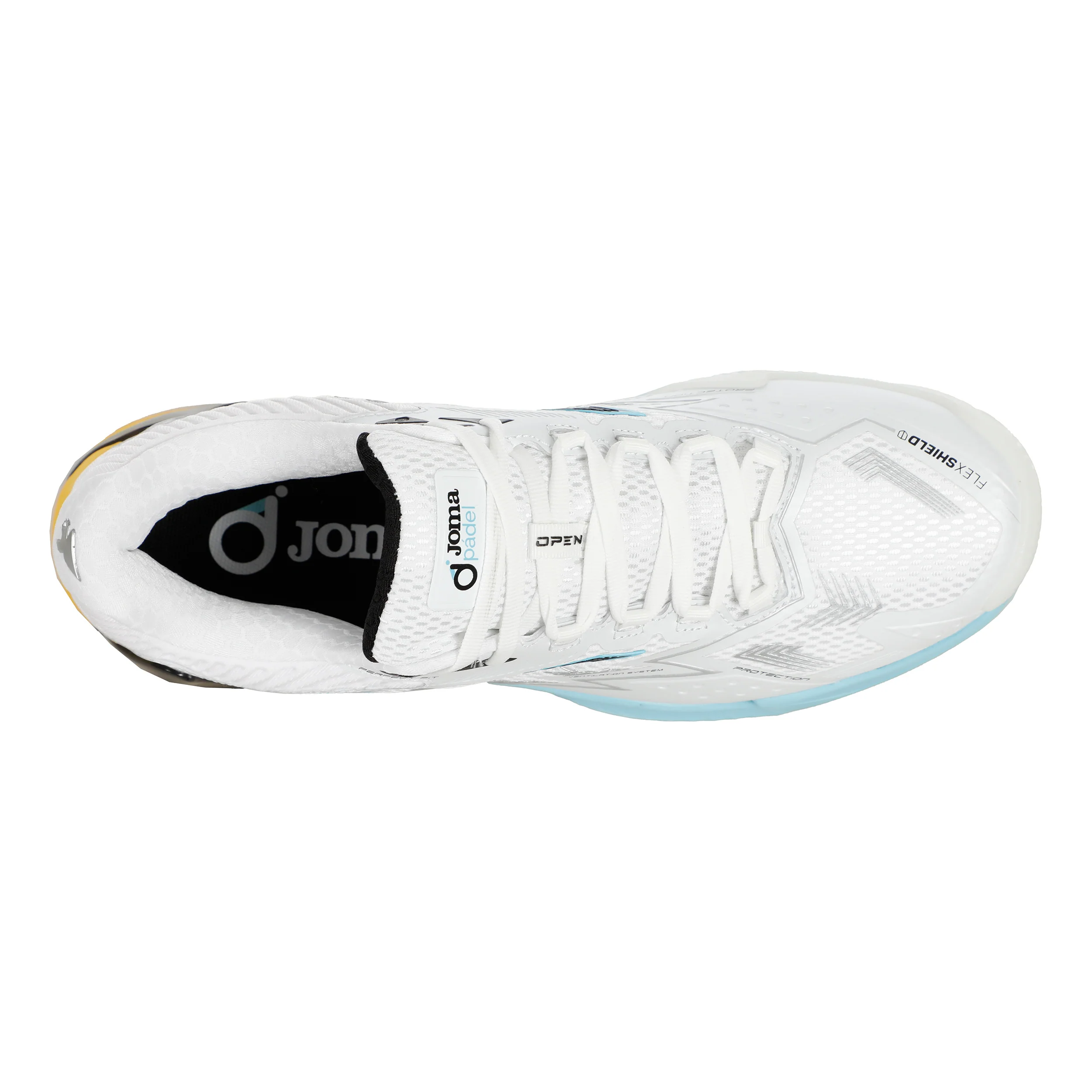 Open Padelschuh Herren-Weiß,Schwarz - Image 3