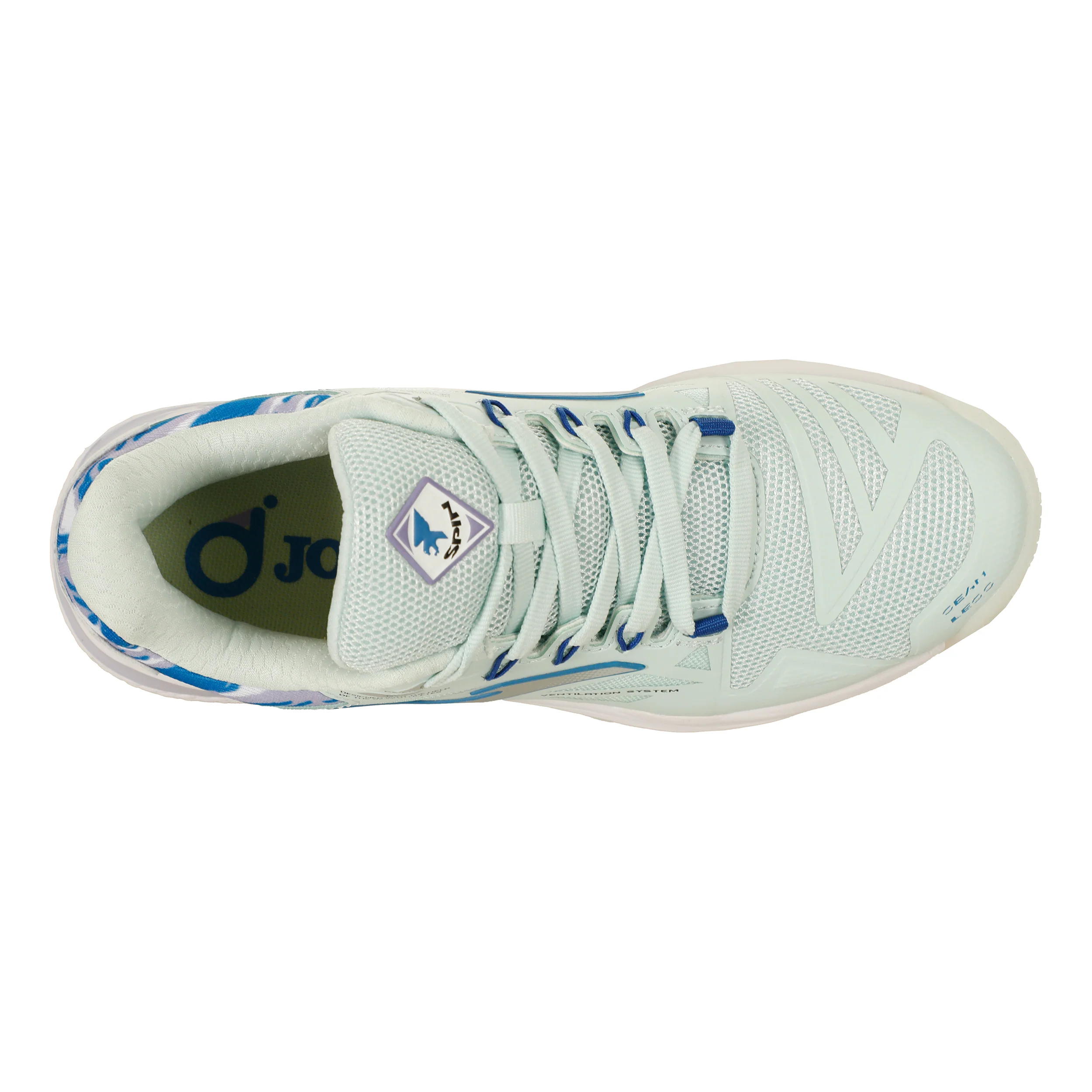 Spin Padelschuh Damen - hellblau, flieder - Image 3