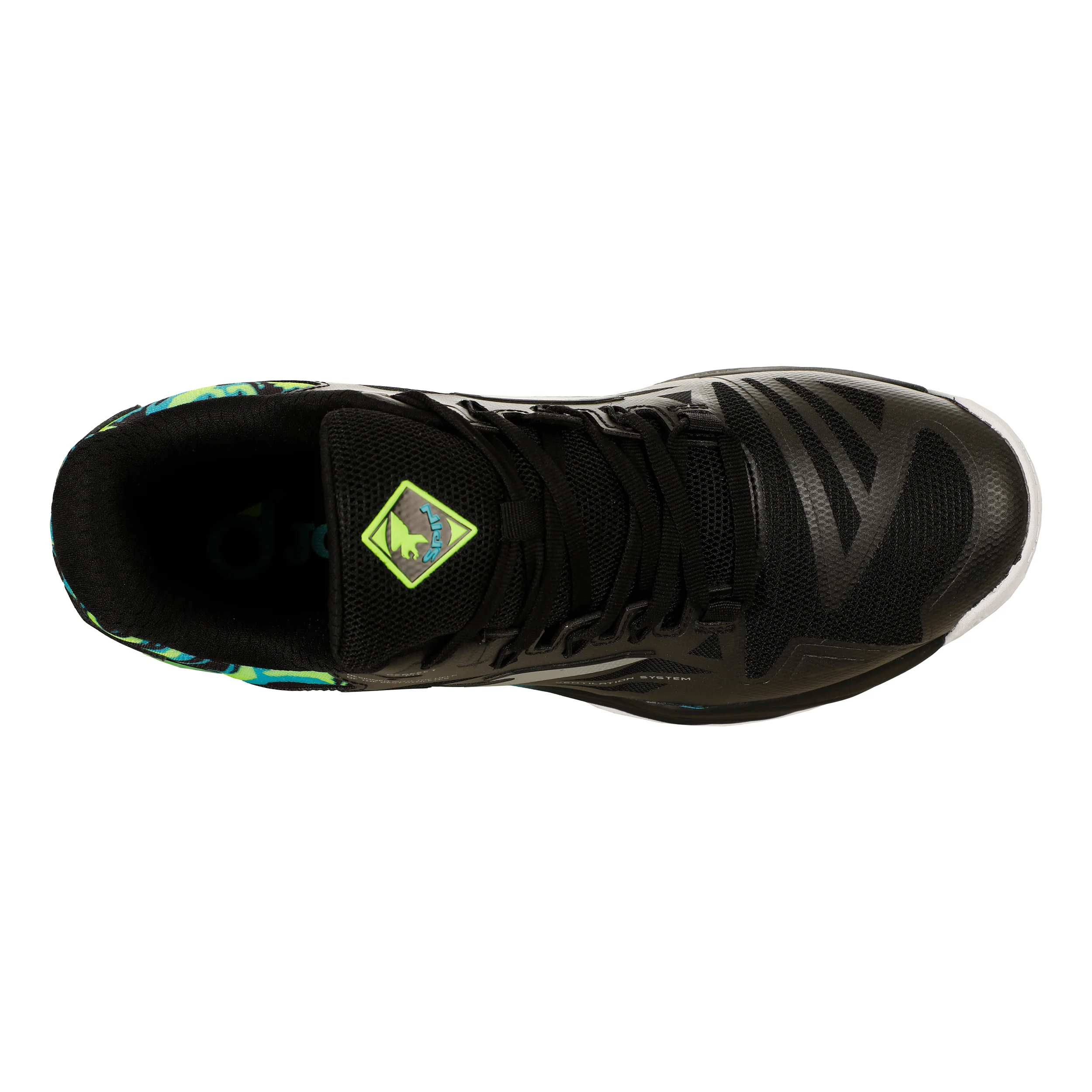 Spin Padelschuh Herren - schwarz, grün - Image 3