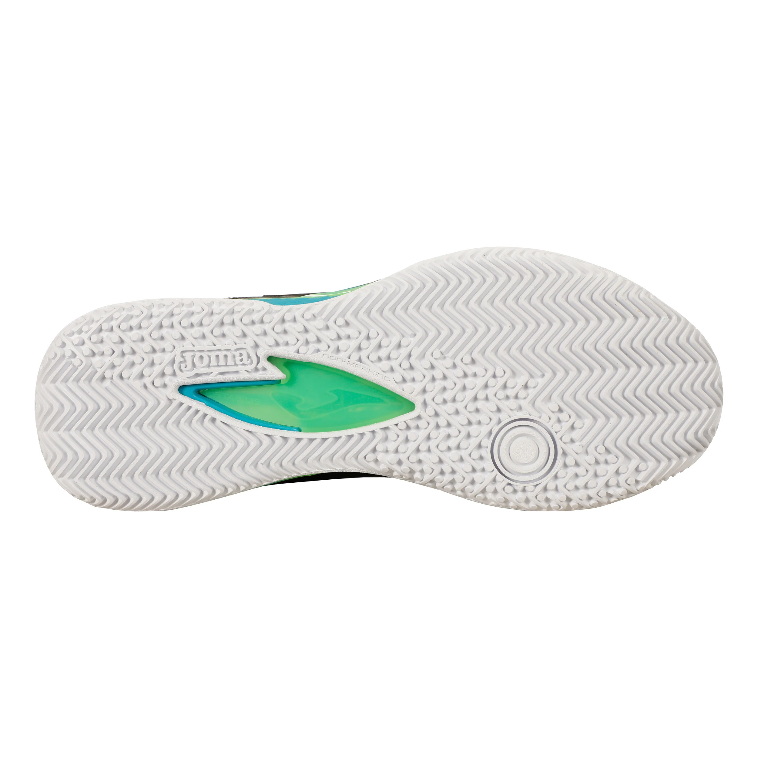 Spin Padelschuh Herren - schwarz, grün - Image 4