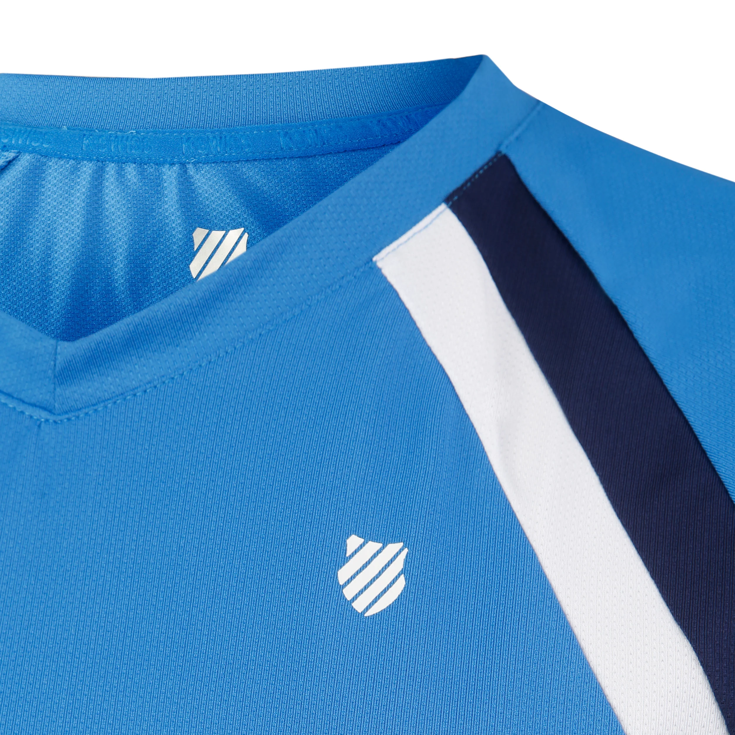 Core Team T-Shirt Damen-Blau,Mehrfarbig - Image 3