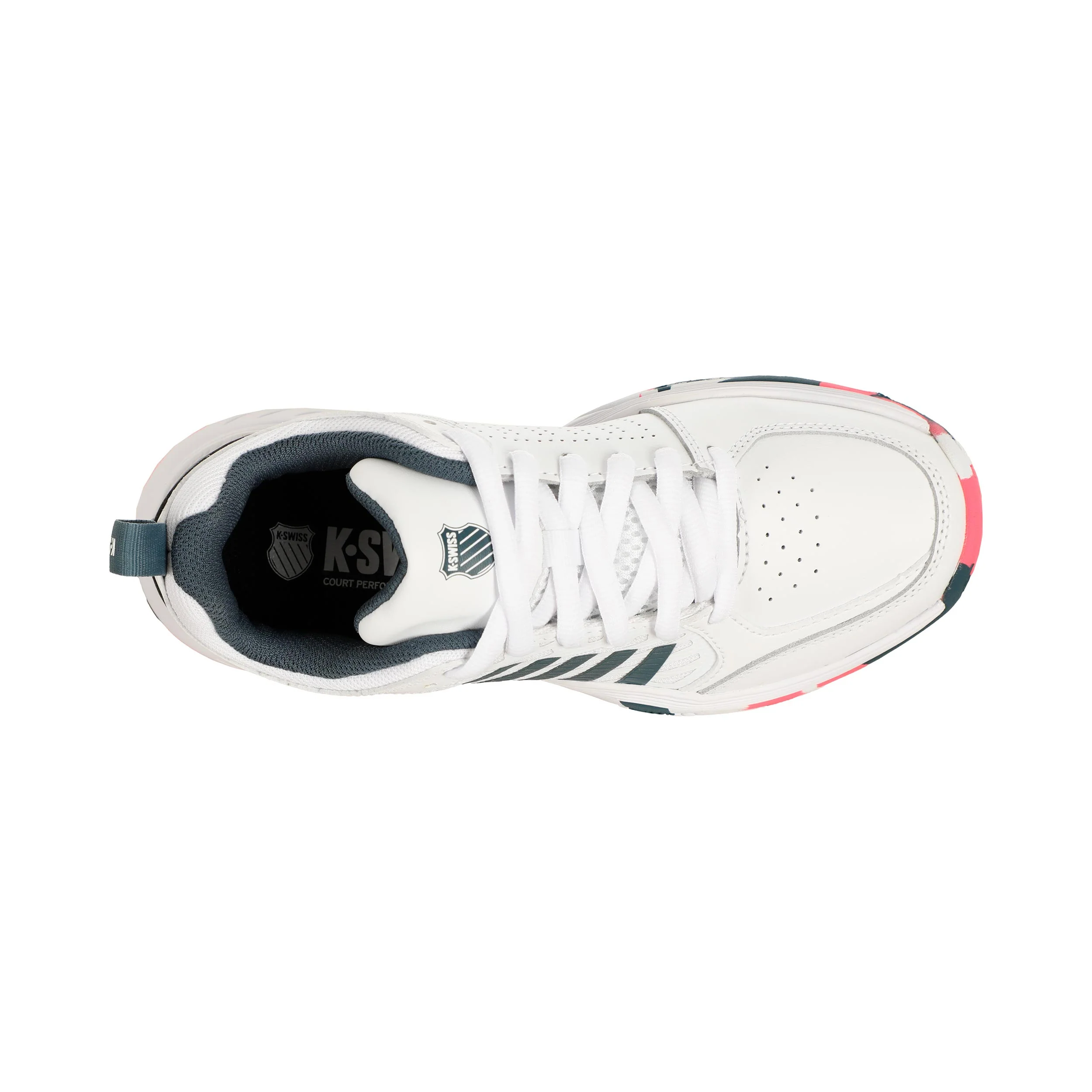 Court Express 2 Omni Allcourtschuh Kinder-Weiß - Image 3