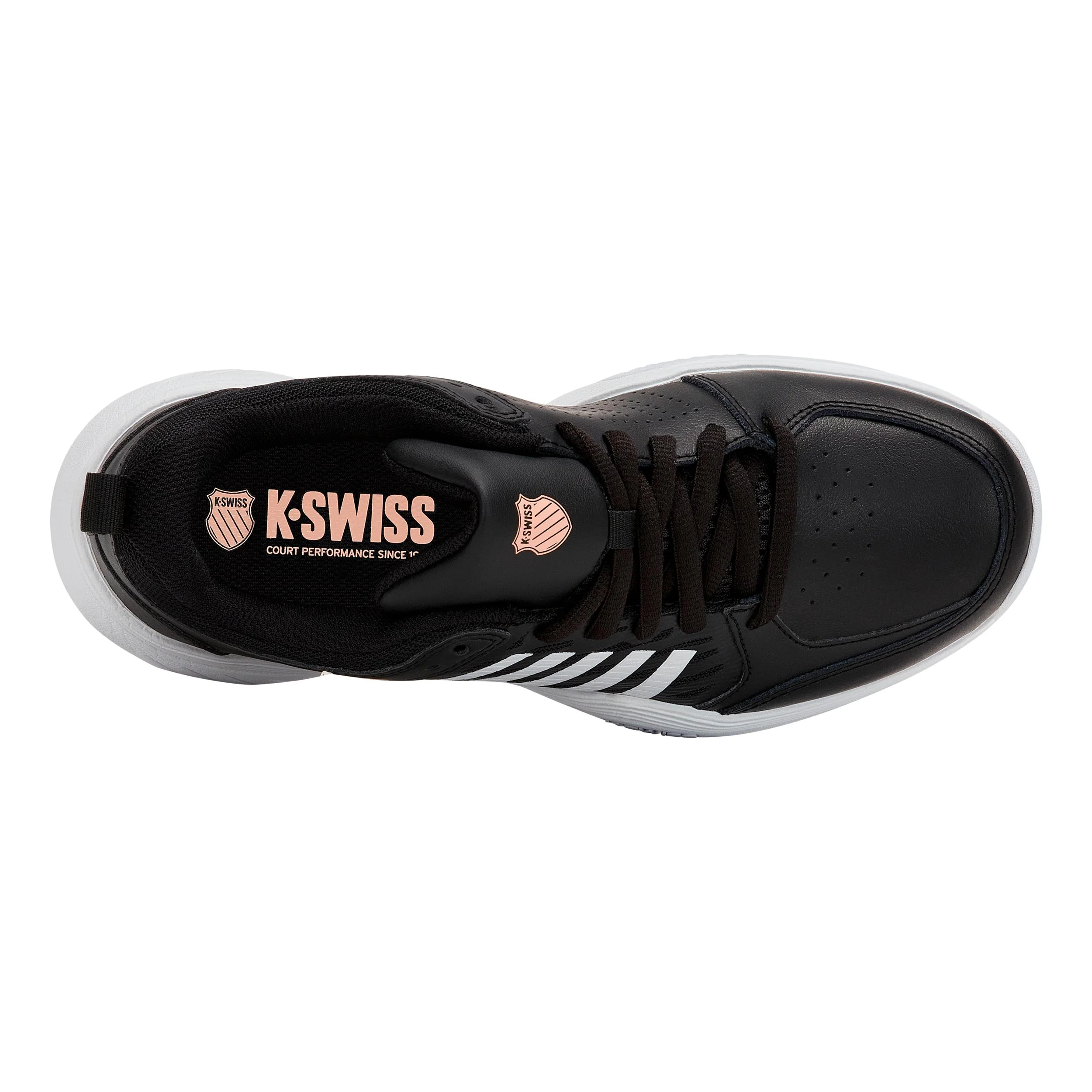 Court Express 2 Sandplatzschuh Damen - schwarz, weiß - Image 3