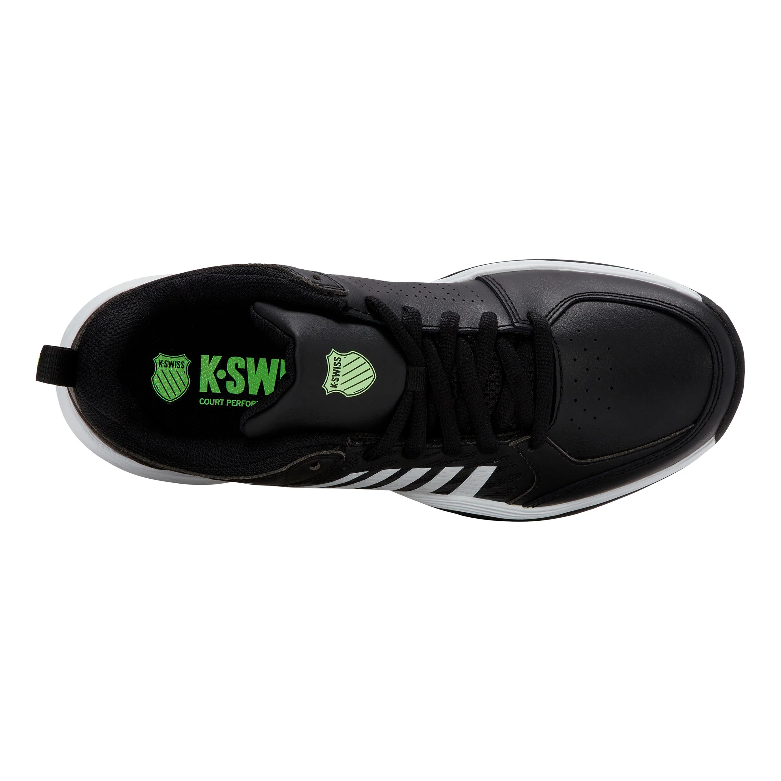 Court Express 2 Sandplatzschuh Herren-Schwarz,Weiß - Image 3