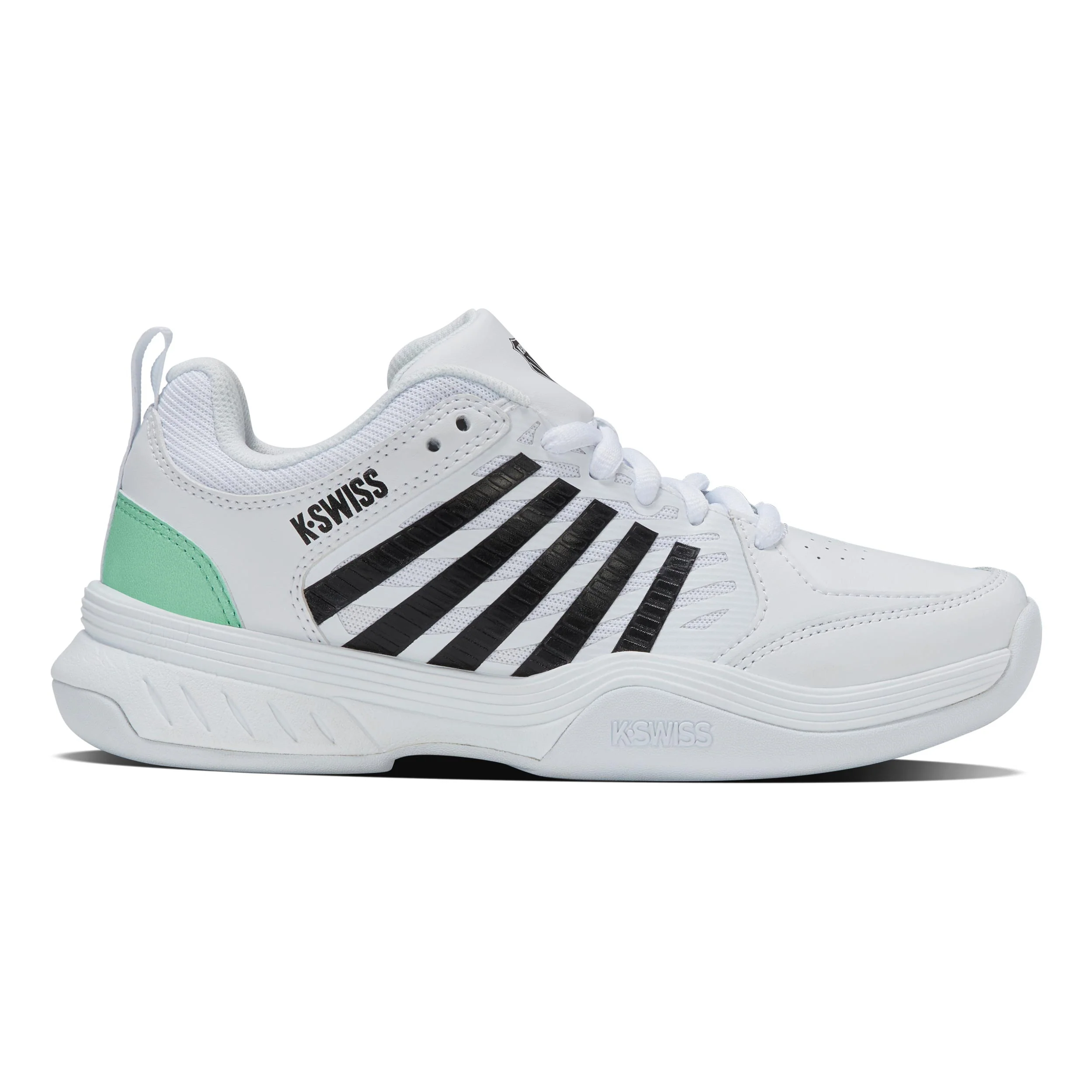 Court Express 2 Teppichschuh Damen-Weiß,Mint