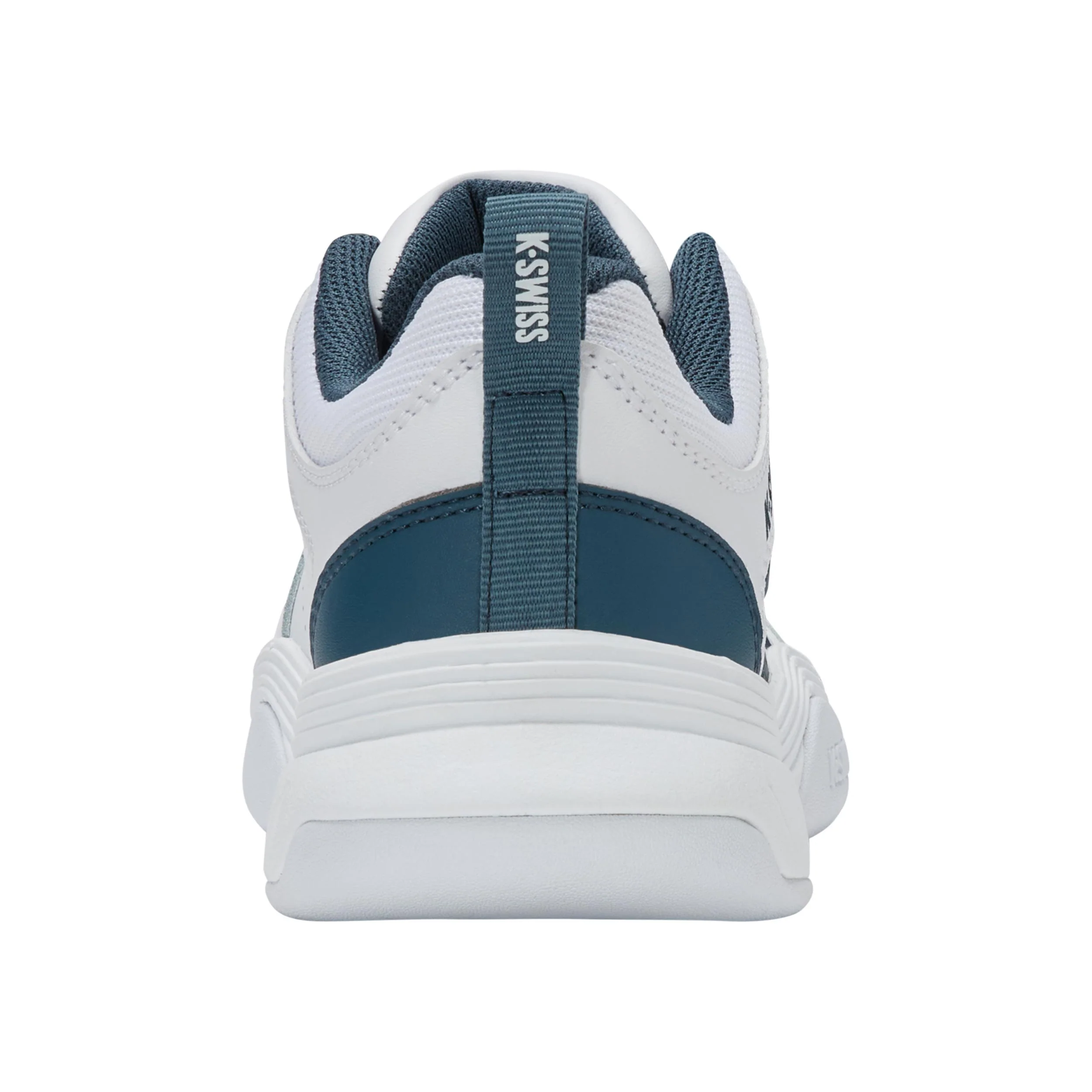 Court Express 2 Teppichschuh Kinder-Weiß,Petrol - Image 5