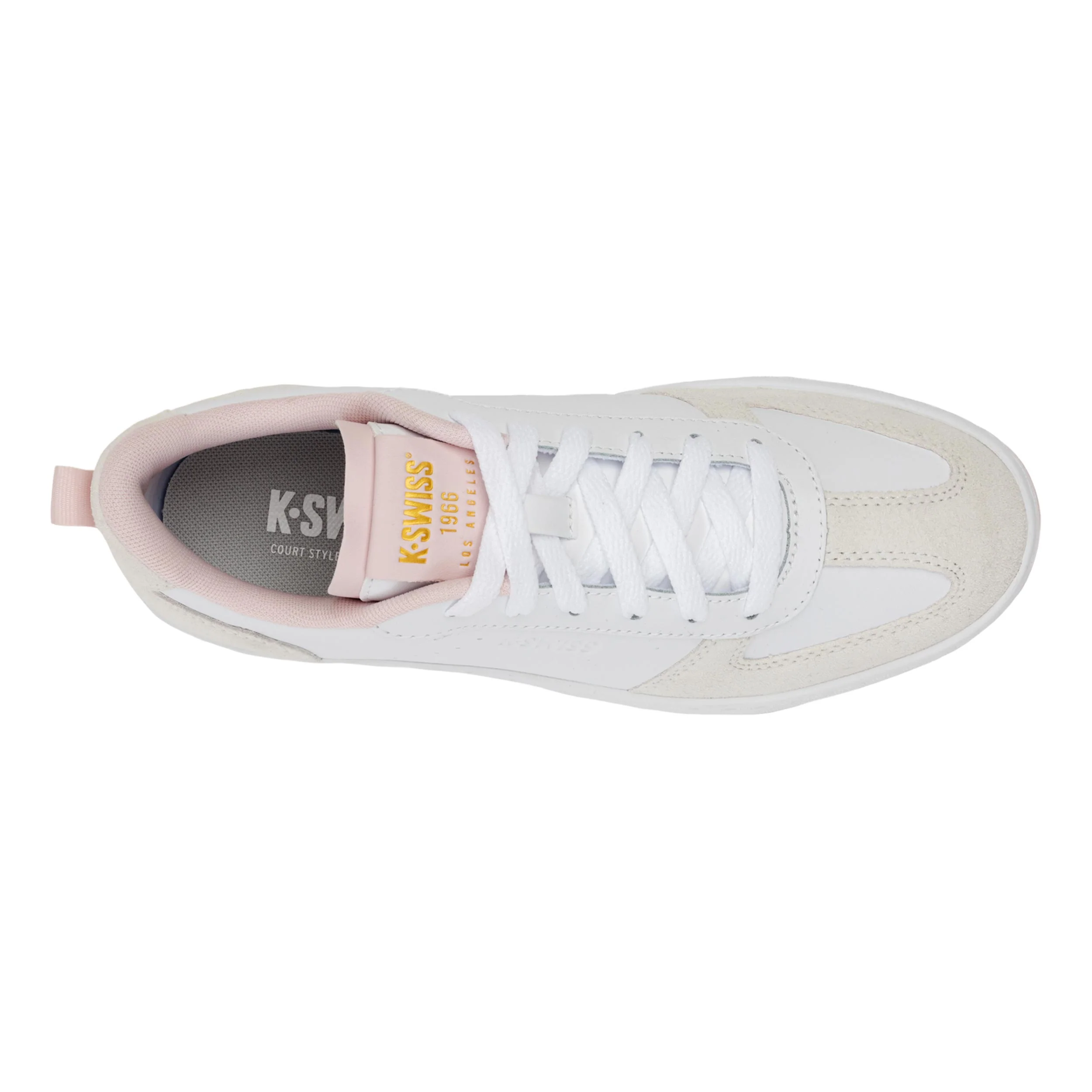 Court Varsity Sneaker Damen-weiß, creme - Image 3