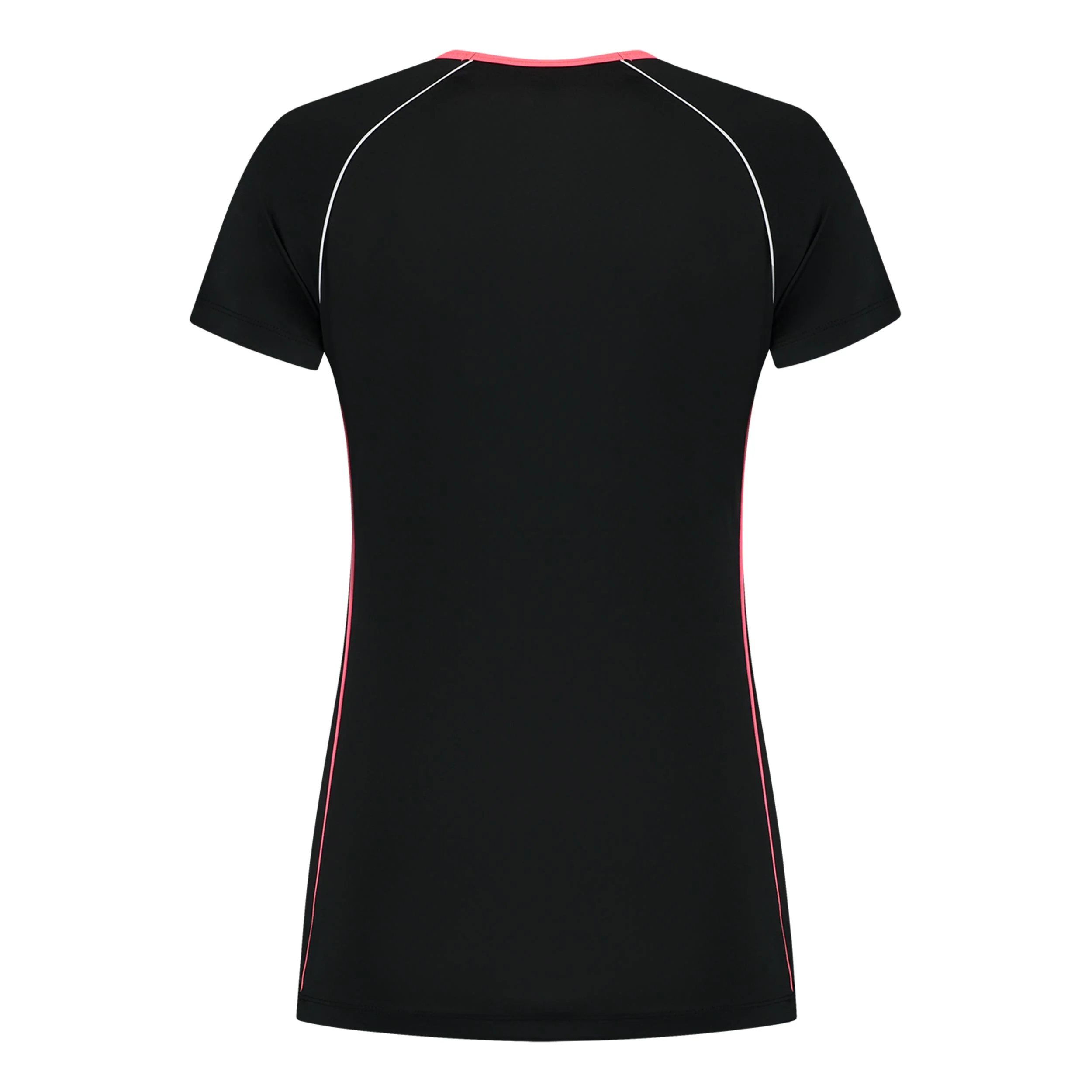 Hypercourt Crew T-Shirt Damen-Schwarz - Image 2