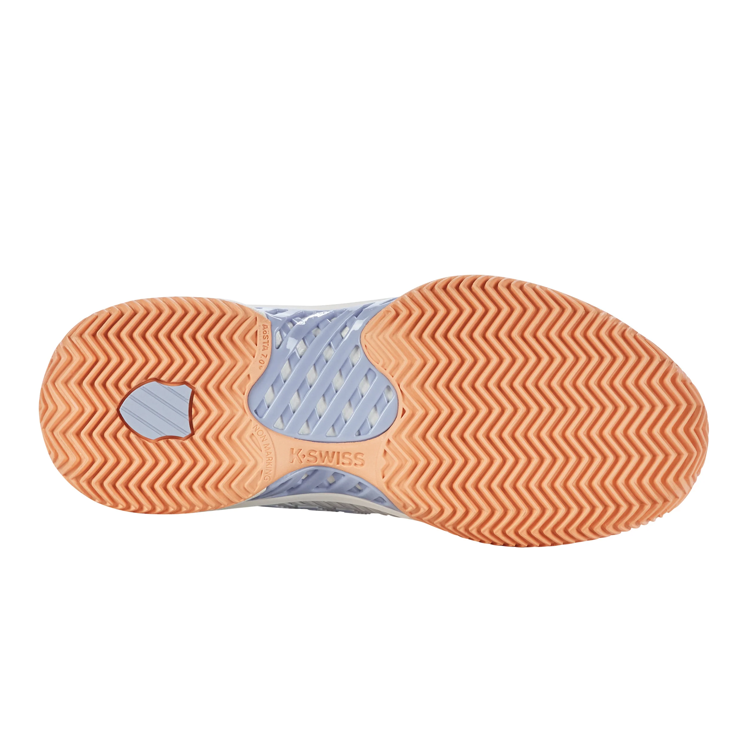 Hypercourt Express 2 CLAY Sandplatzschuh Damen-Weiß,Apricot - Image 4