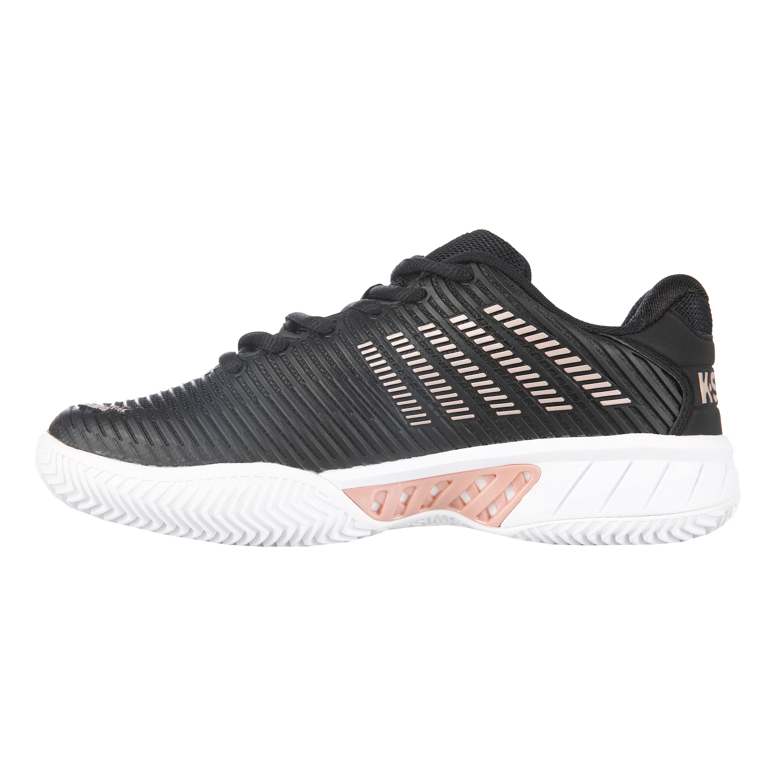 Hypercourt Express 2 Sandplatzschuh Damen-Schwarz,Gold - Image 2