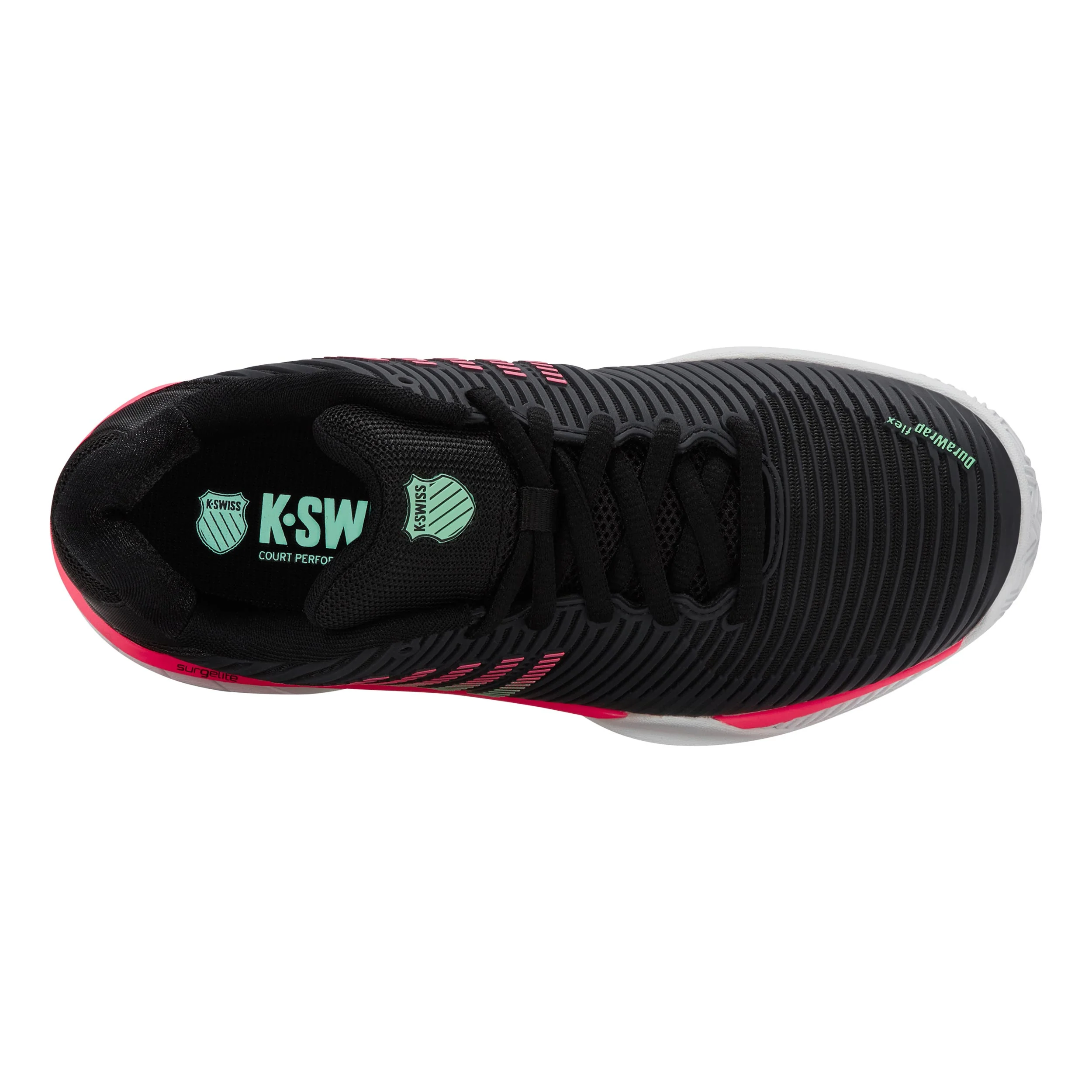 Hypercourt Express 2 Sandplatzschuh Damen-Schwarz,Mehrfarbig - Image 3