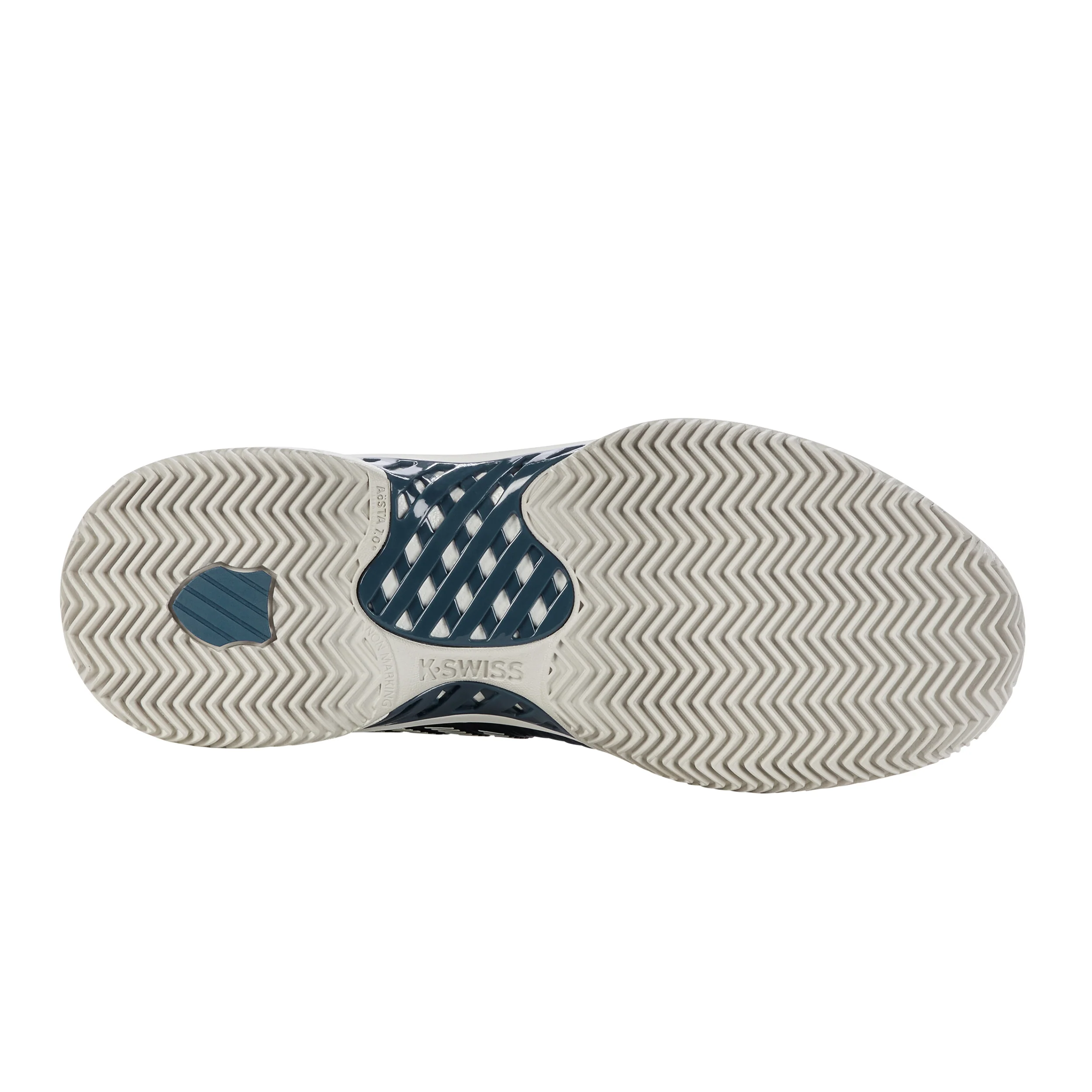 Hypercourt Express 2 Sandplatzschuh Herren-Petrol,Hellgrau - Image 4