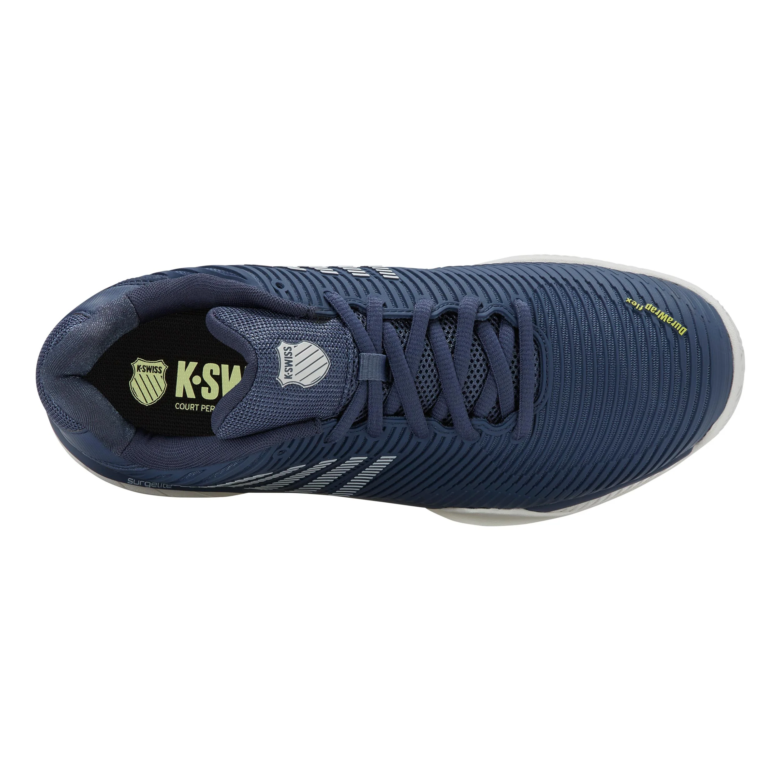 Hypercourt Express 2 Sandplatzschuh Herren-Petrol,Weiß - Image 3