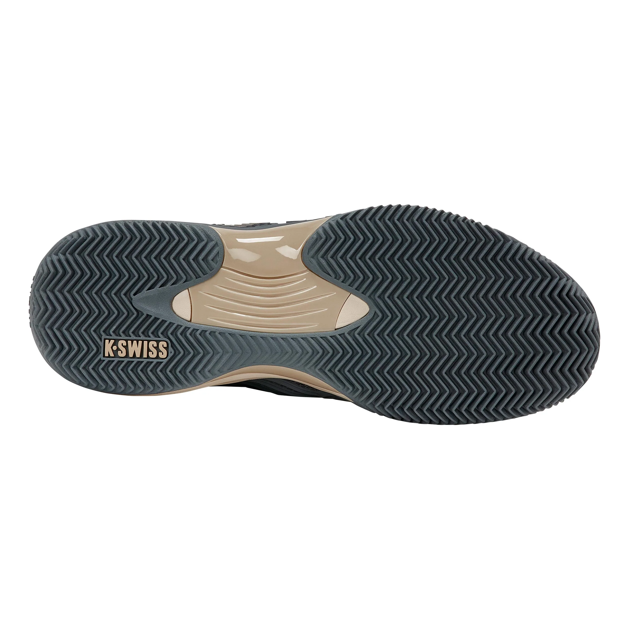 HYPERCOURT EXPRESS 3 Clay Sandplatzschuh Herren-dunkelgrau, beige - Image 4