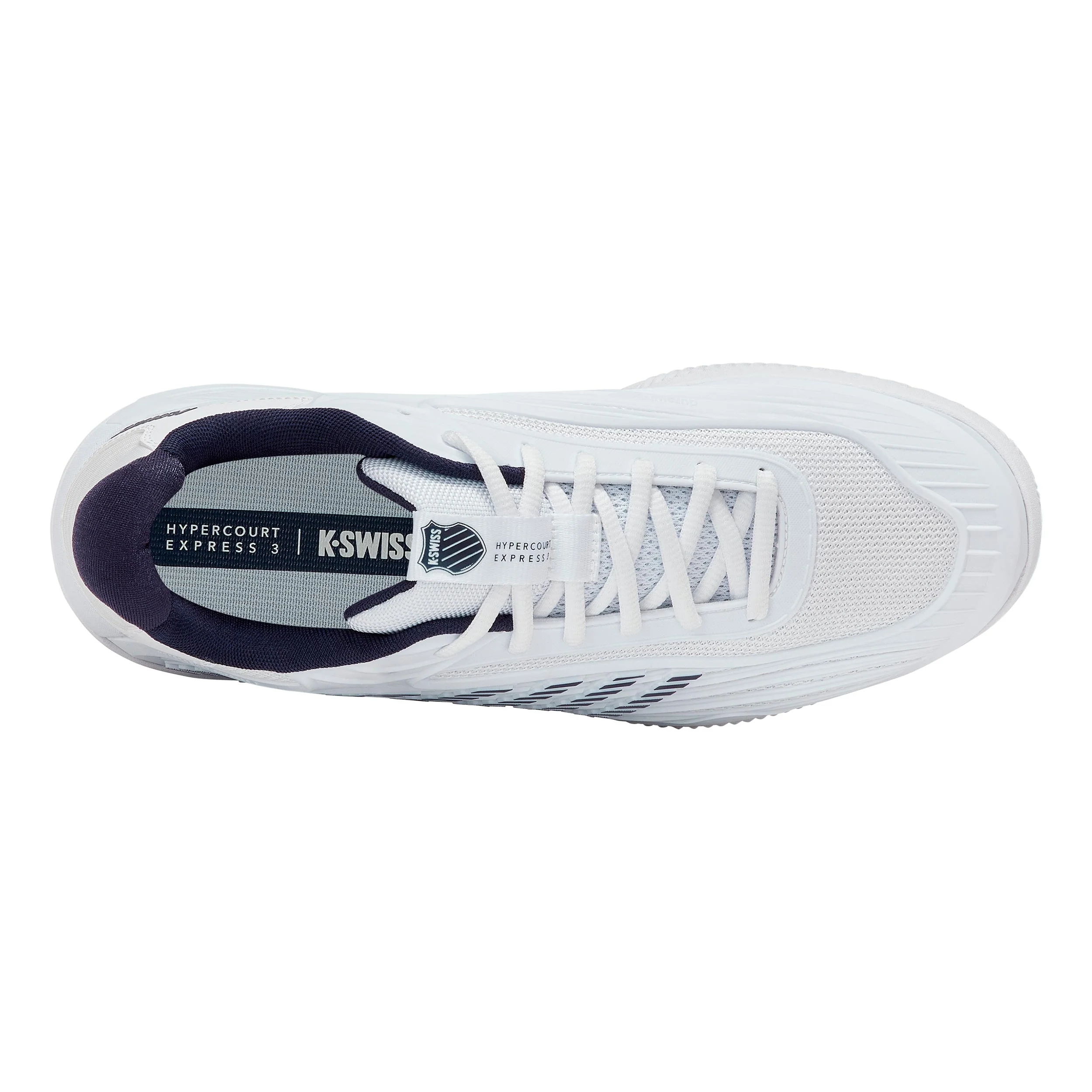 HYPERCOURT EXPRESS 3 Clay Sandplatzschuh Herren-weiß, blau - Image 3